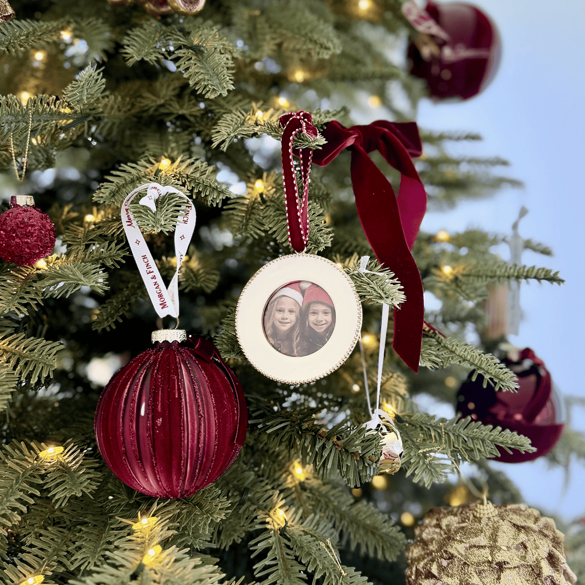 Hanging or Standing Christmas Picture Frame