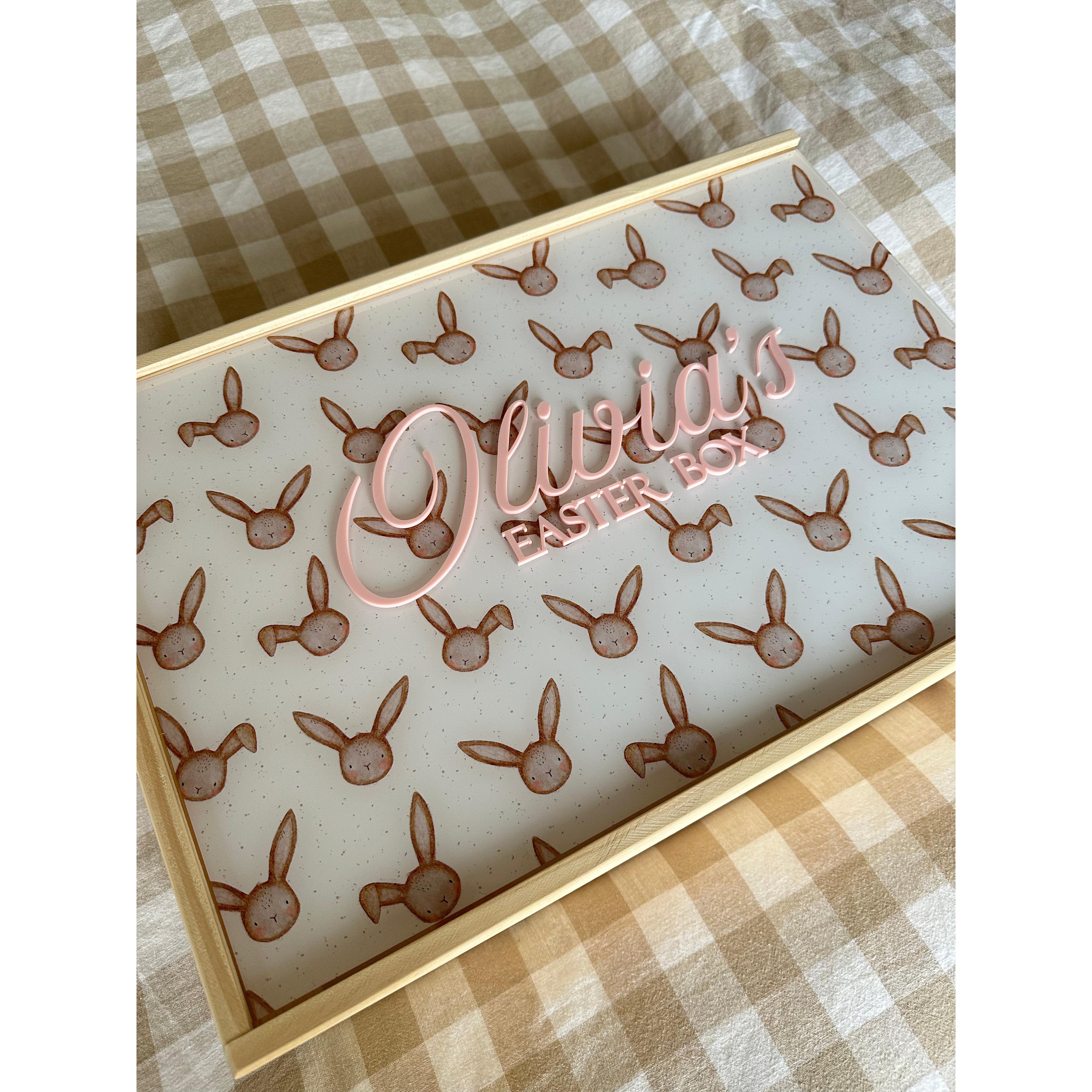 Easter Keepsake Memory Box Printed