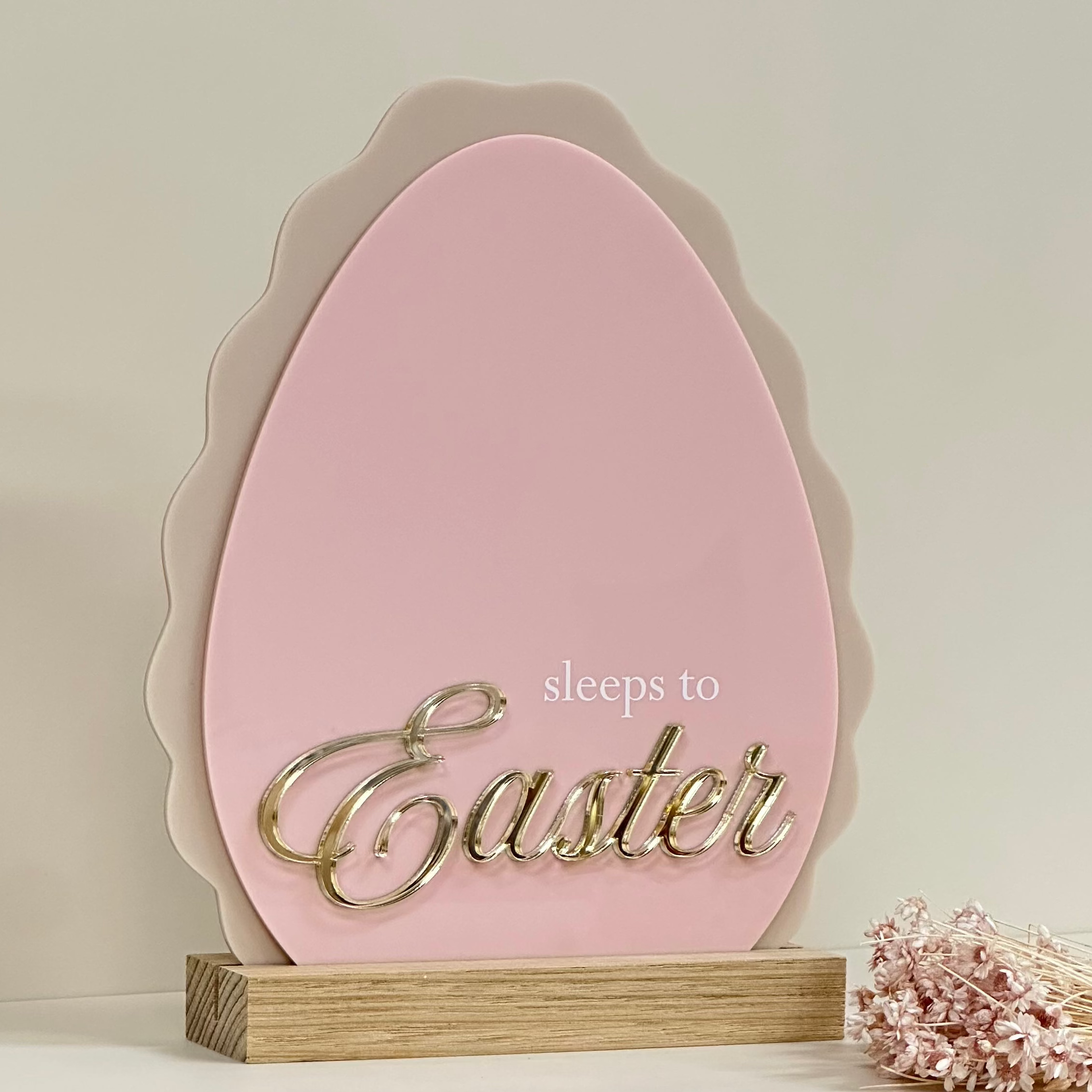 Easter Egg Countdown Plaque