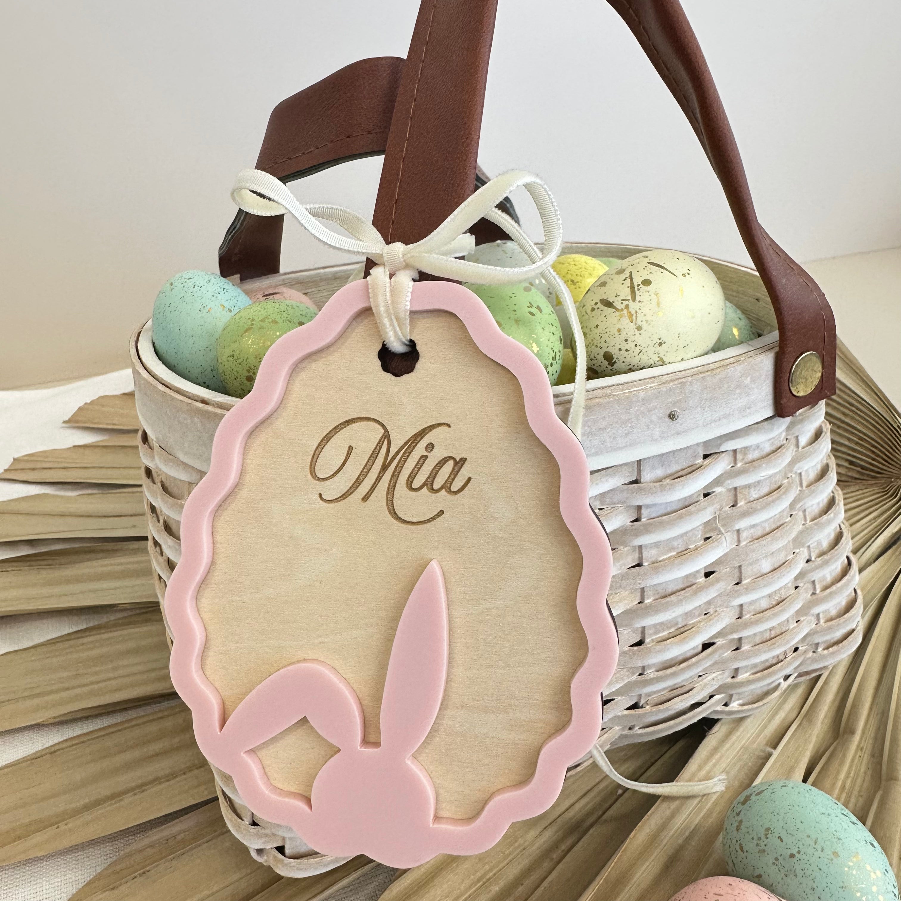 Floppy Ear Easter Egg Tag