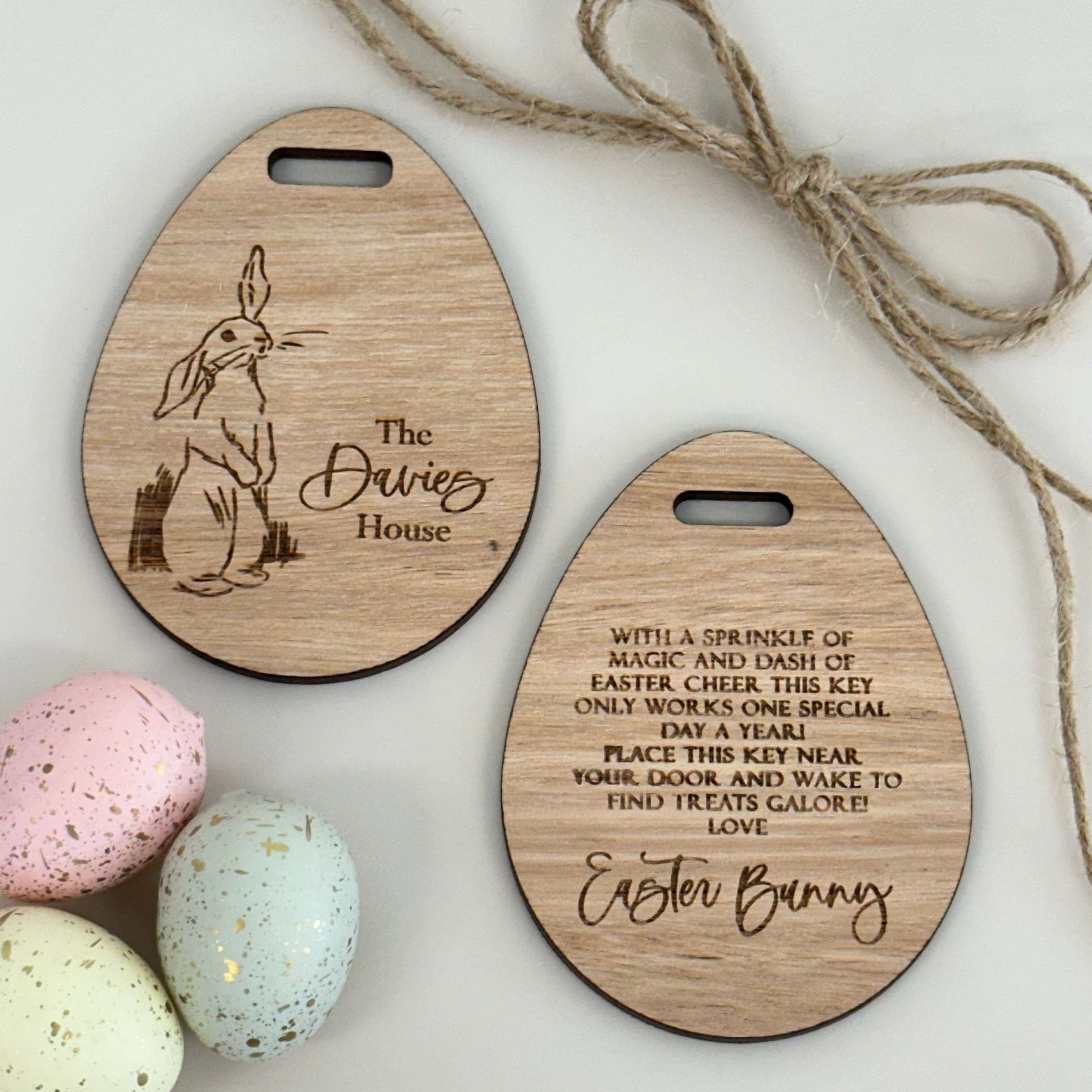 Easter Bunny Magic Key - Gold