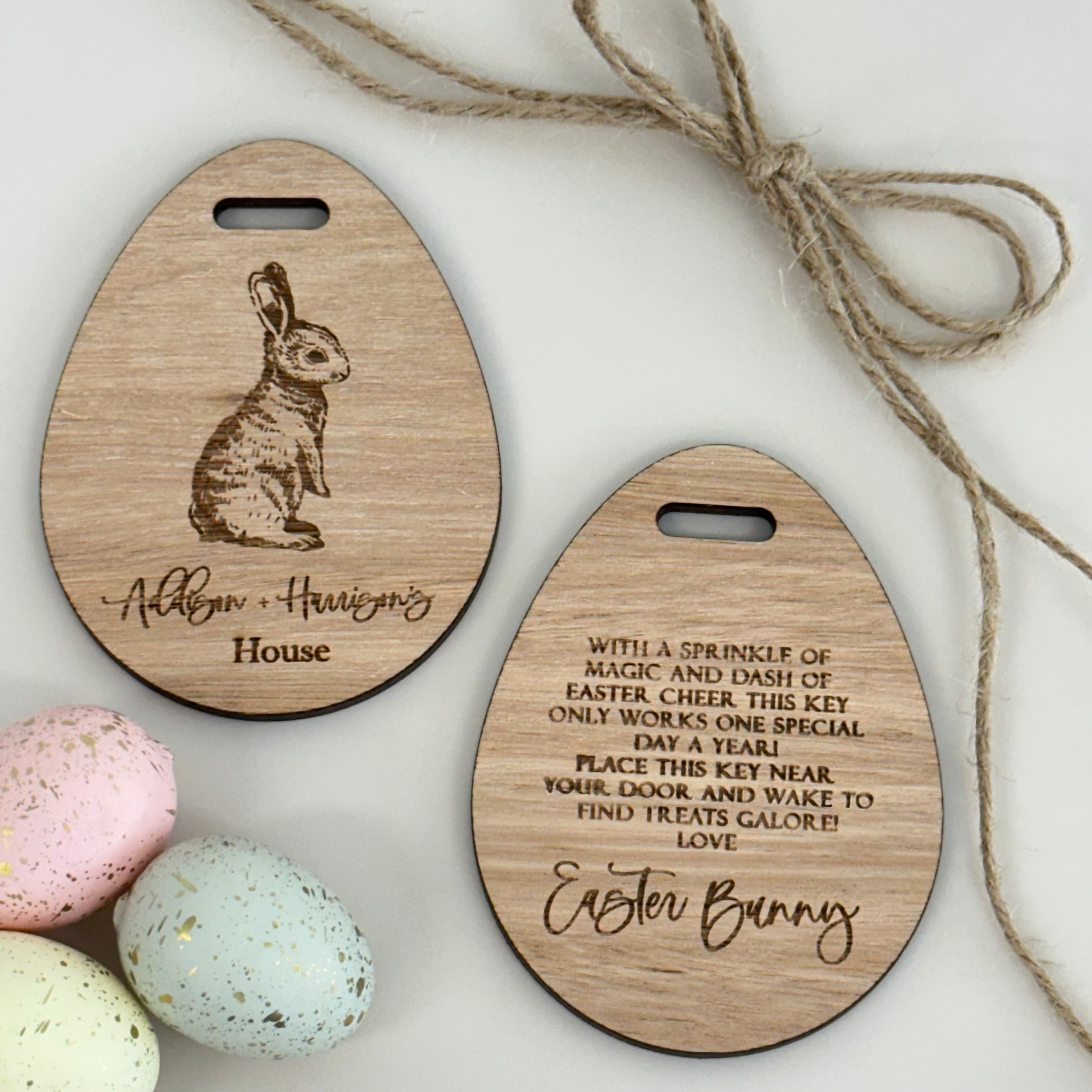 Easter Bunny Magic Key - Gold