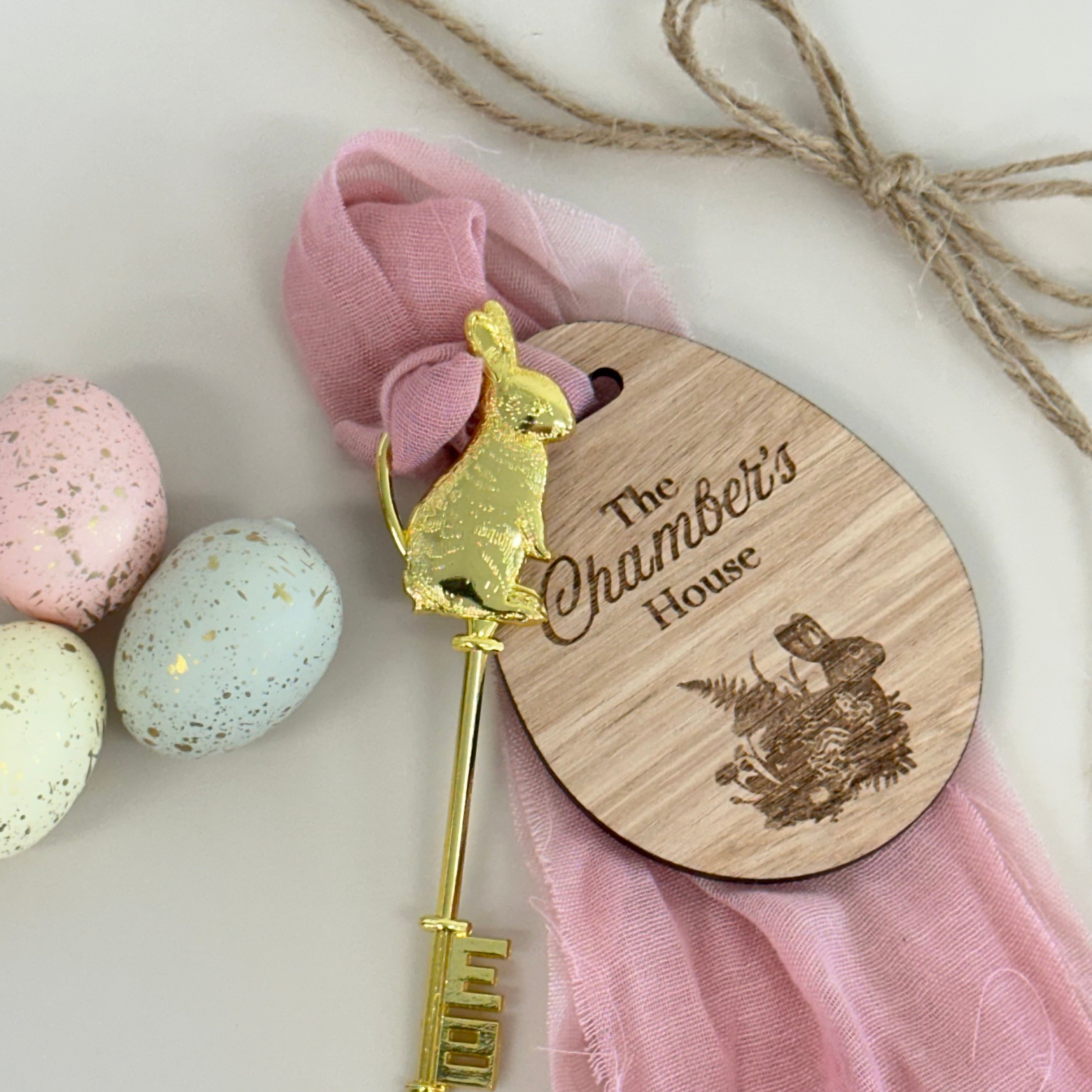 Easter Bunny Magic Key - Gold