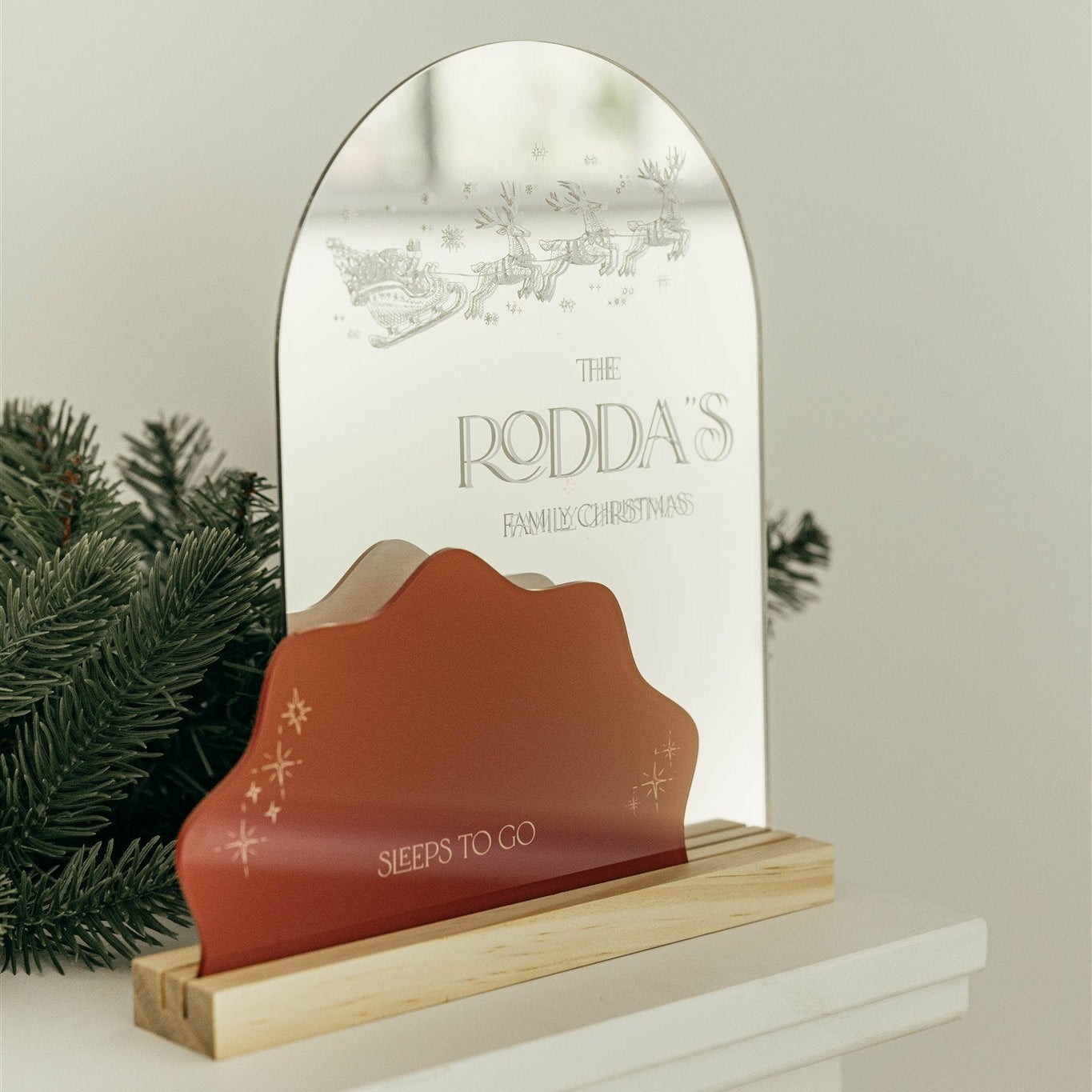Double Layer Christmas Countdown Set