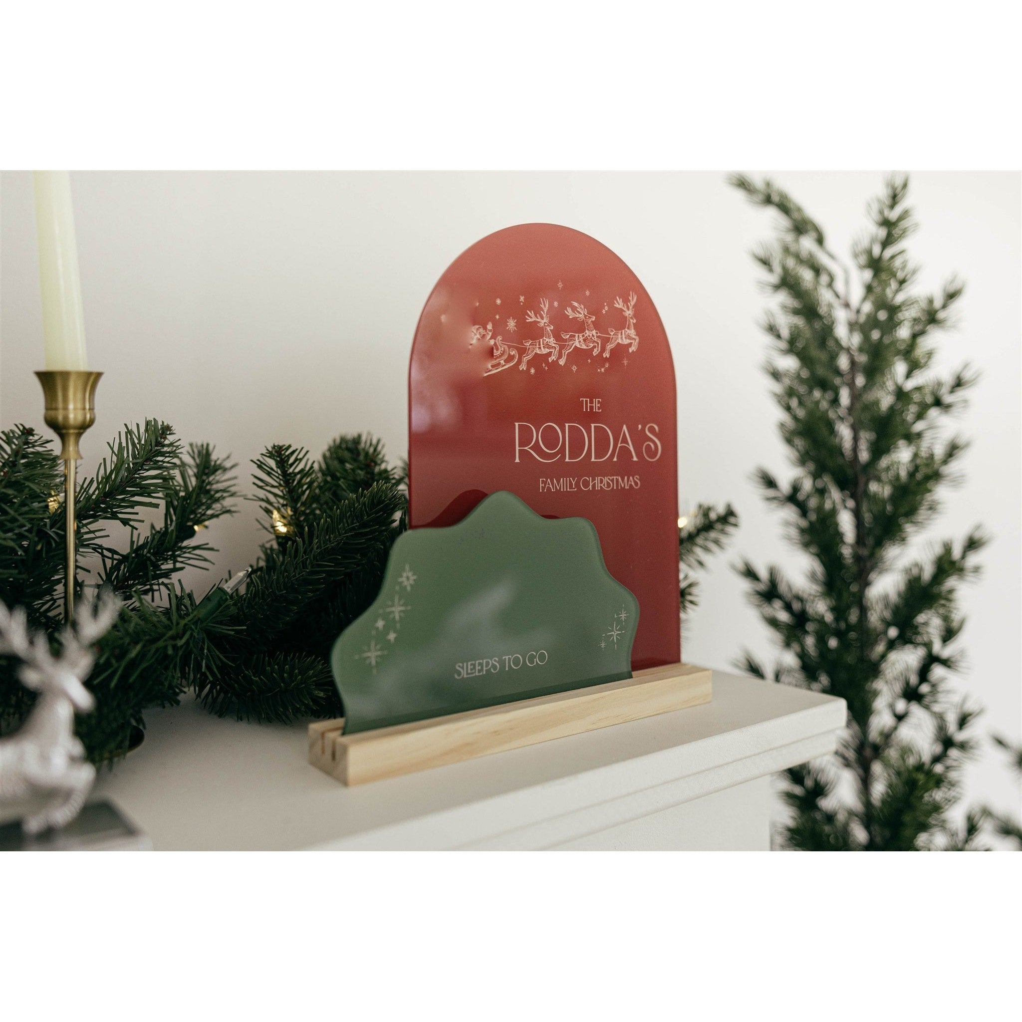 Double Layer Christmas Countdown Set