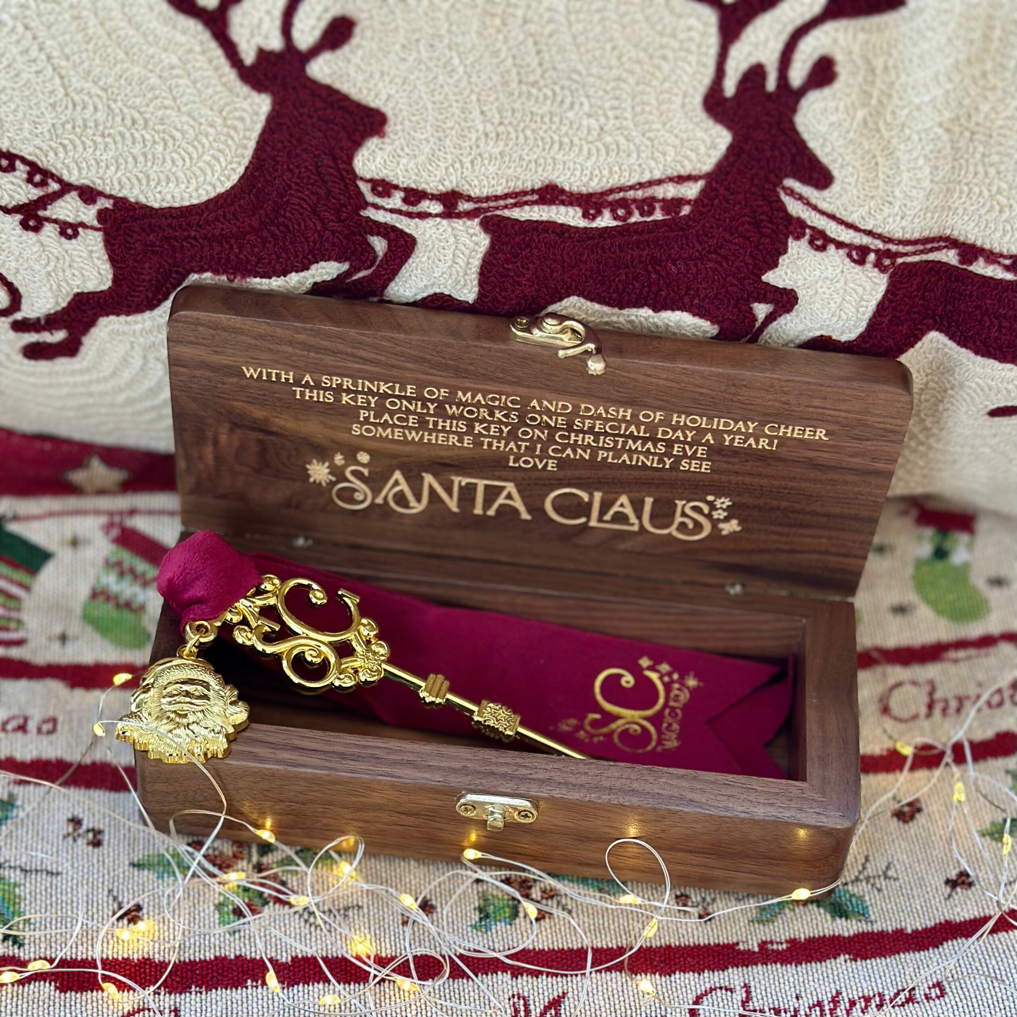Santa's Personalised Magic Key & Keepsake Box