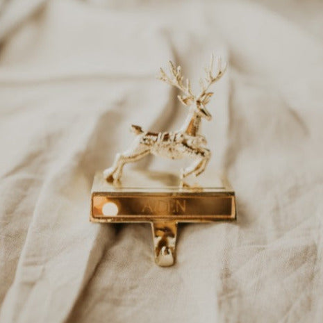 Santa and his Magic Reindeers Stocking Holders