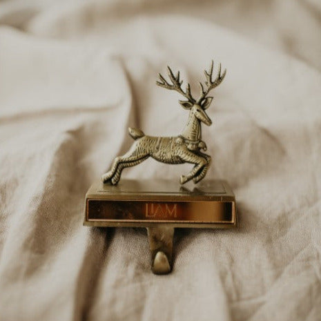 Santa and his Magic Reindeers Stocking Holders