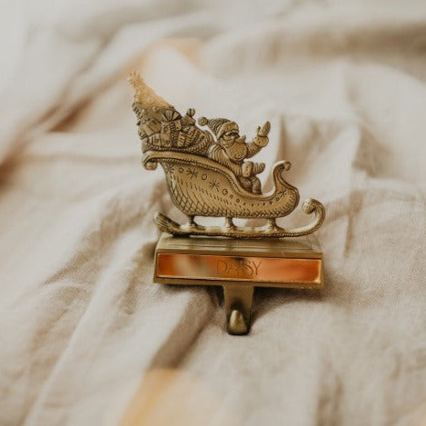 Santa and his Magic Reindeers Stocking Holders