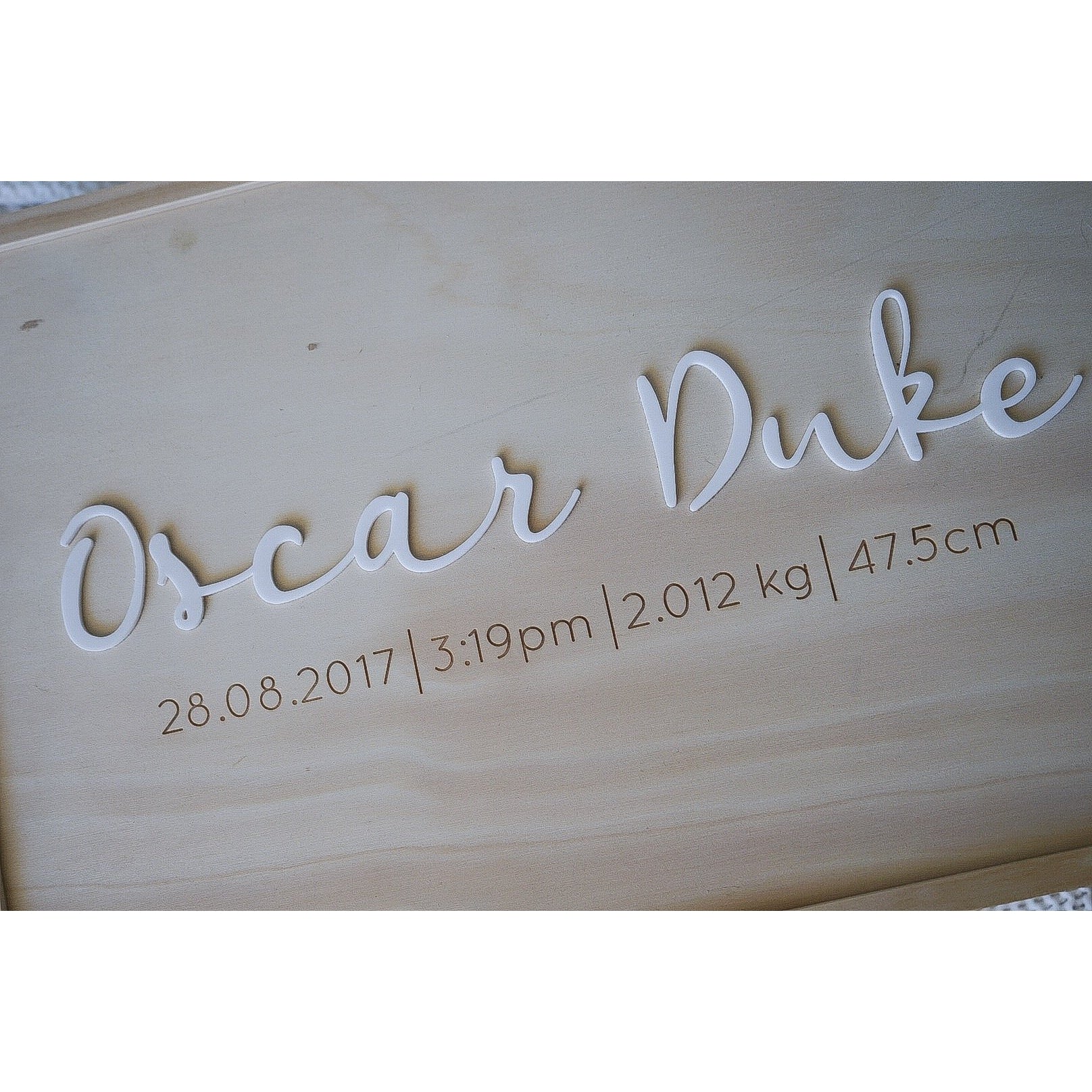 LID ONLY Additional Keepsake Memory Box LID ONLY