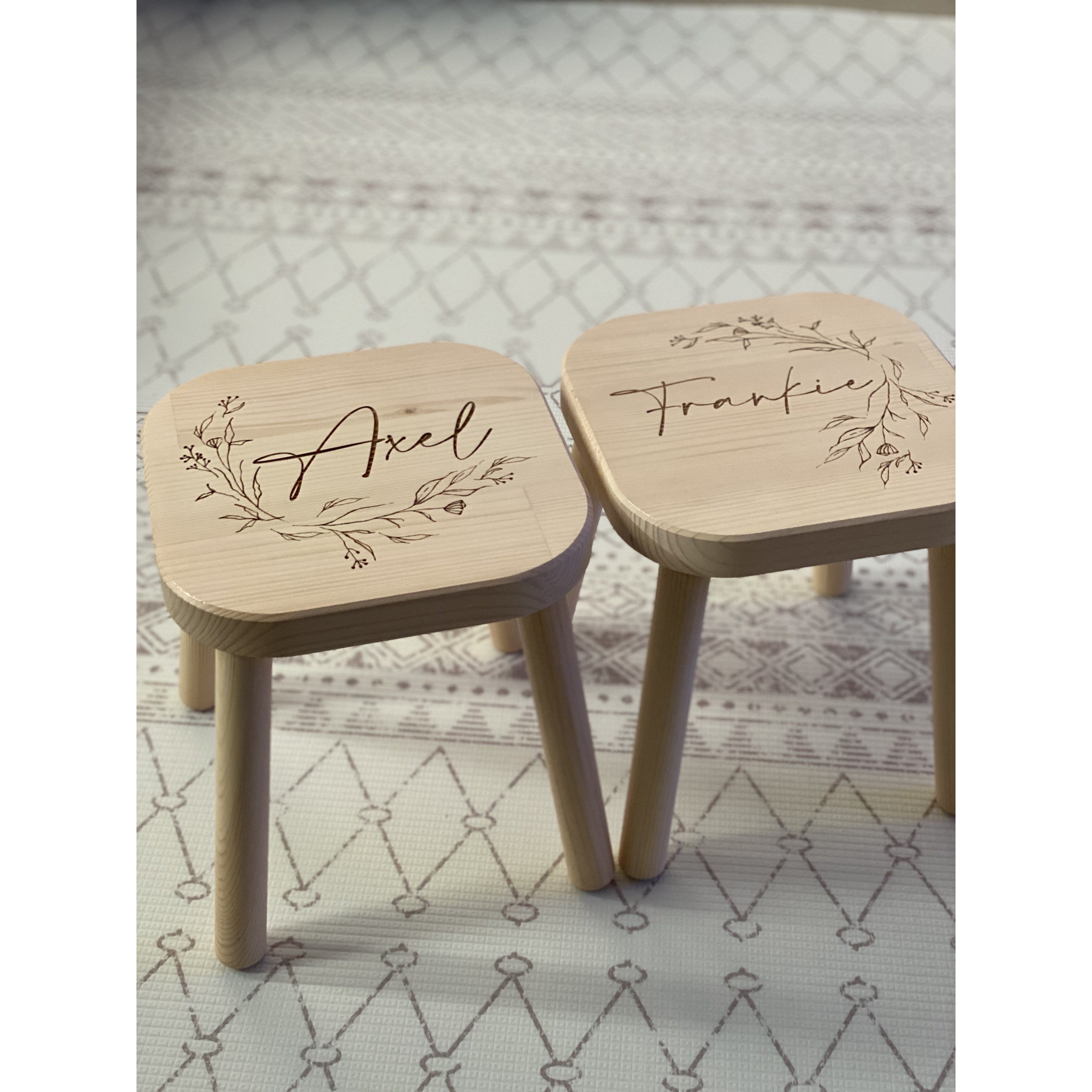 Kids Wooden Stool