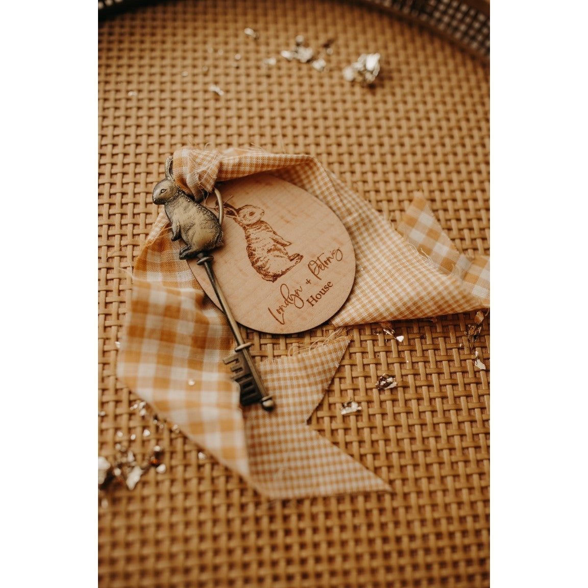 Easter Bunny Magic Key - Gold