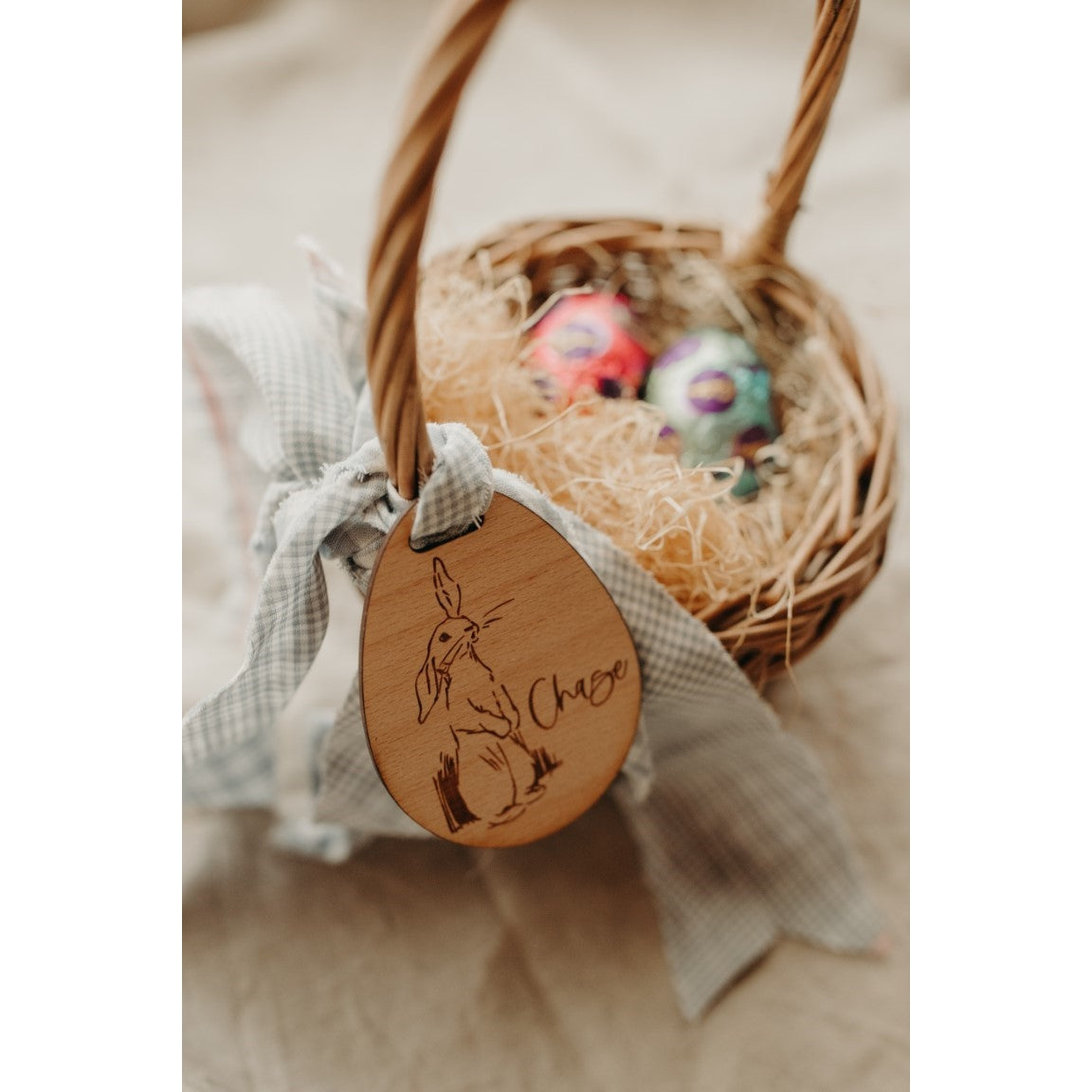 Small Easter Cane Basket ONLY