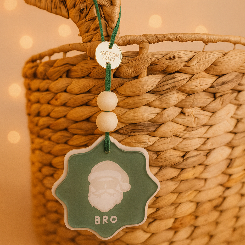 Wavy Double Layer Tween Personalised Hanging Decoration