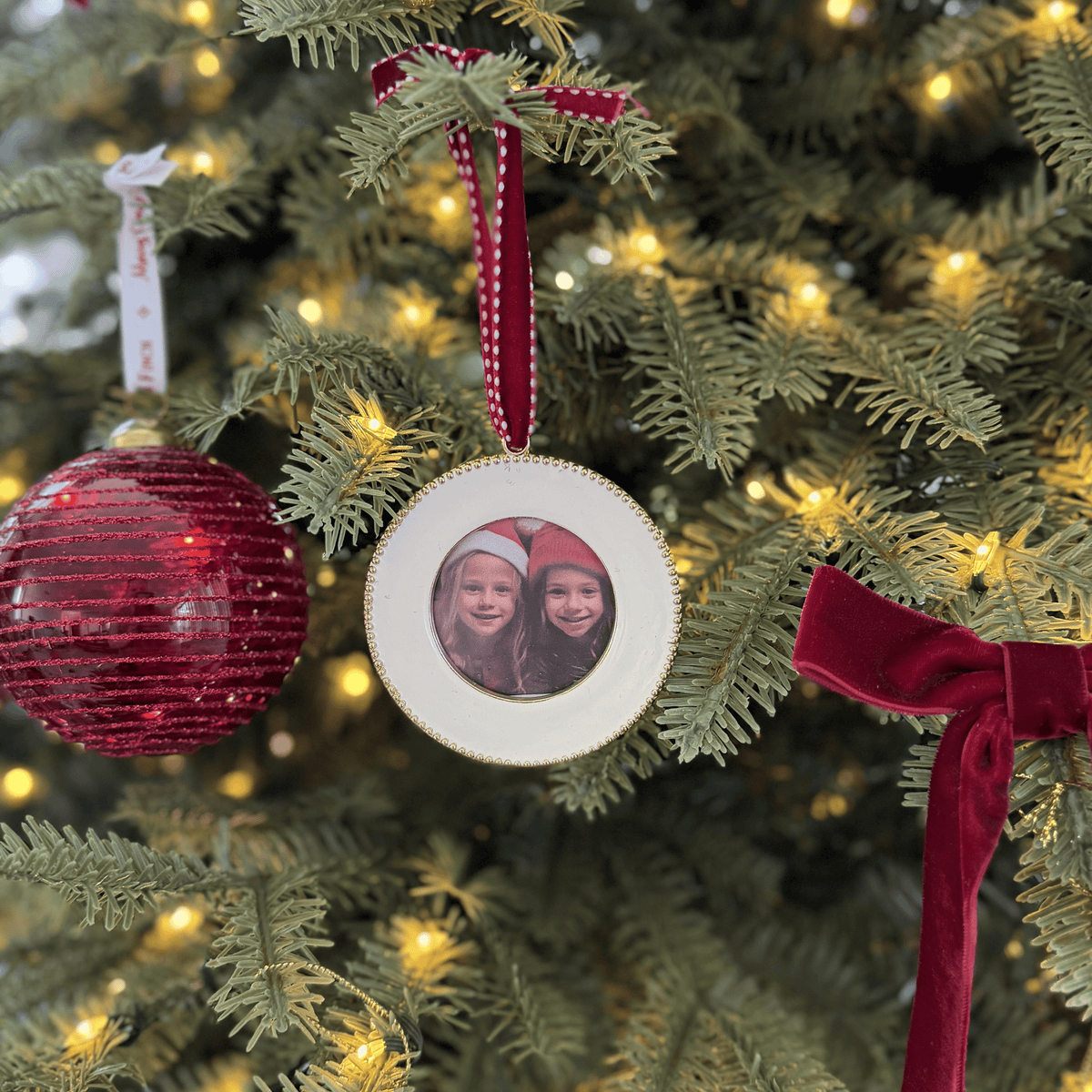Hanging or Standing Christmas Picture Frame