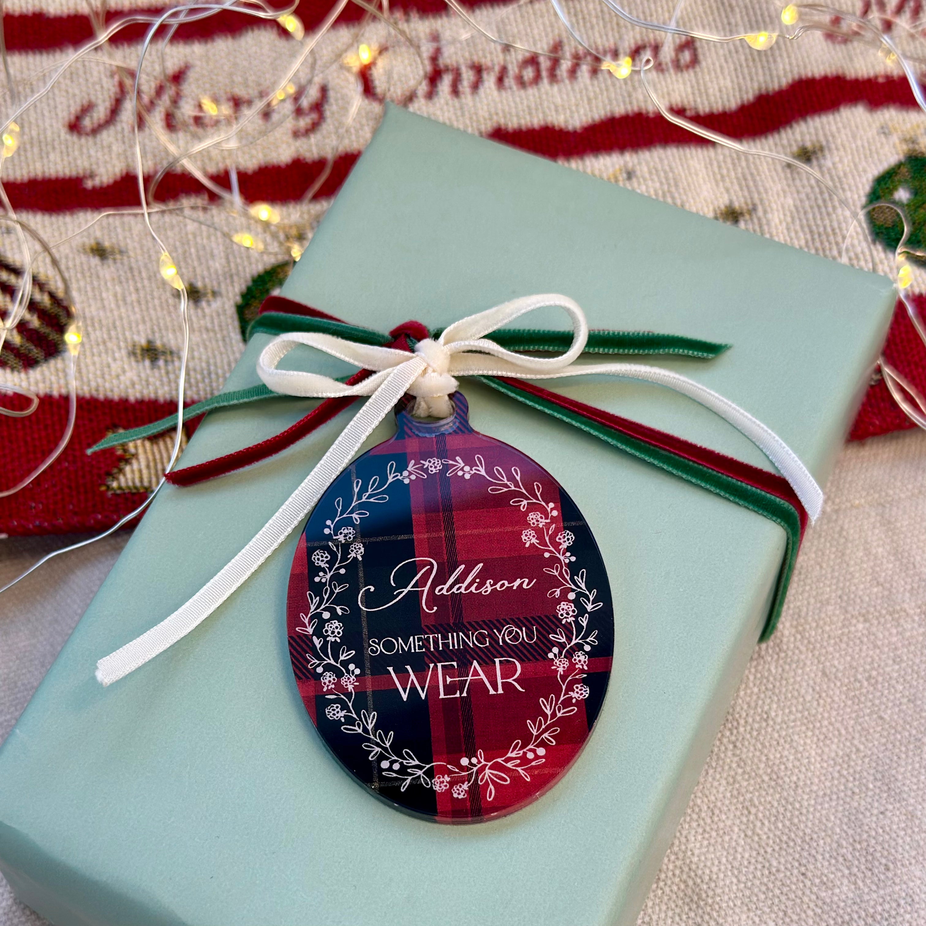 Aura Frame "Something" Christmas Gift Tags