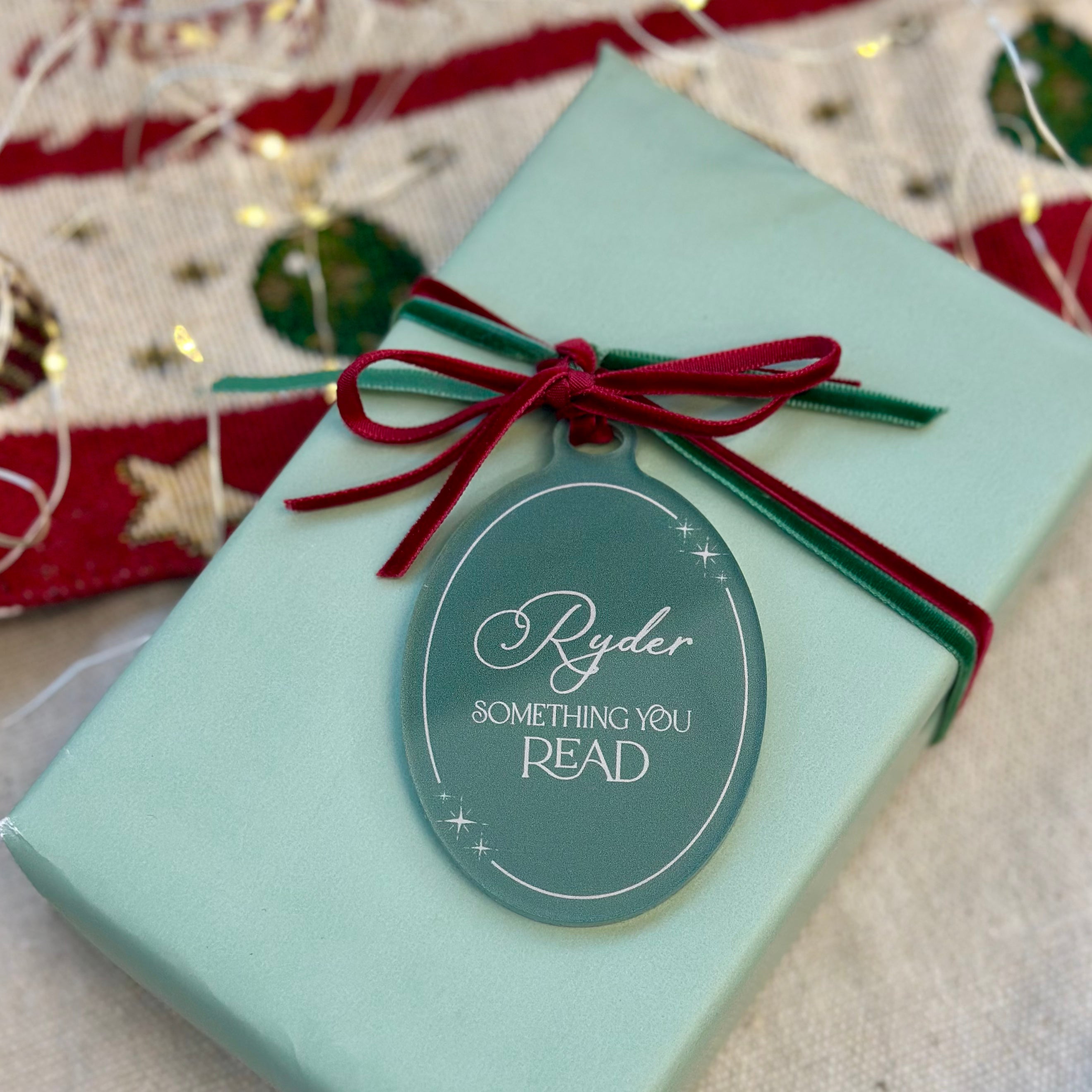 Aura Frame "Something" Christmas Gift Tags