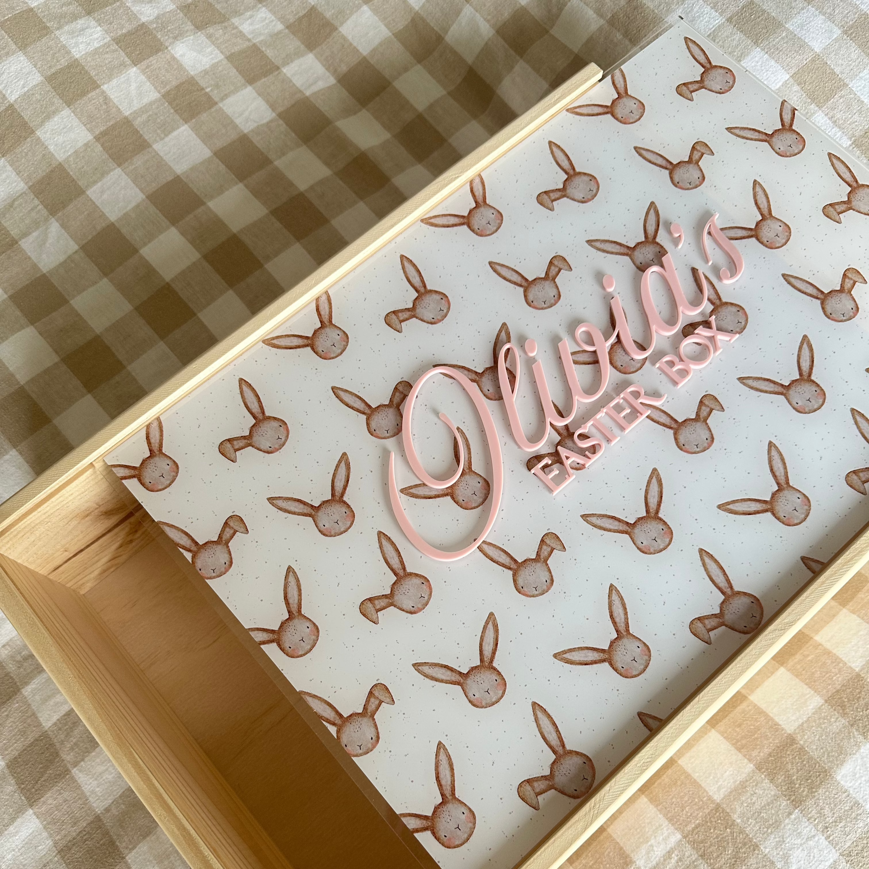 Easter Keepsake Memory Box Printed