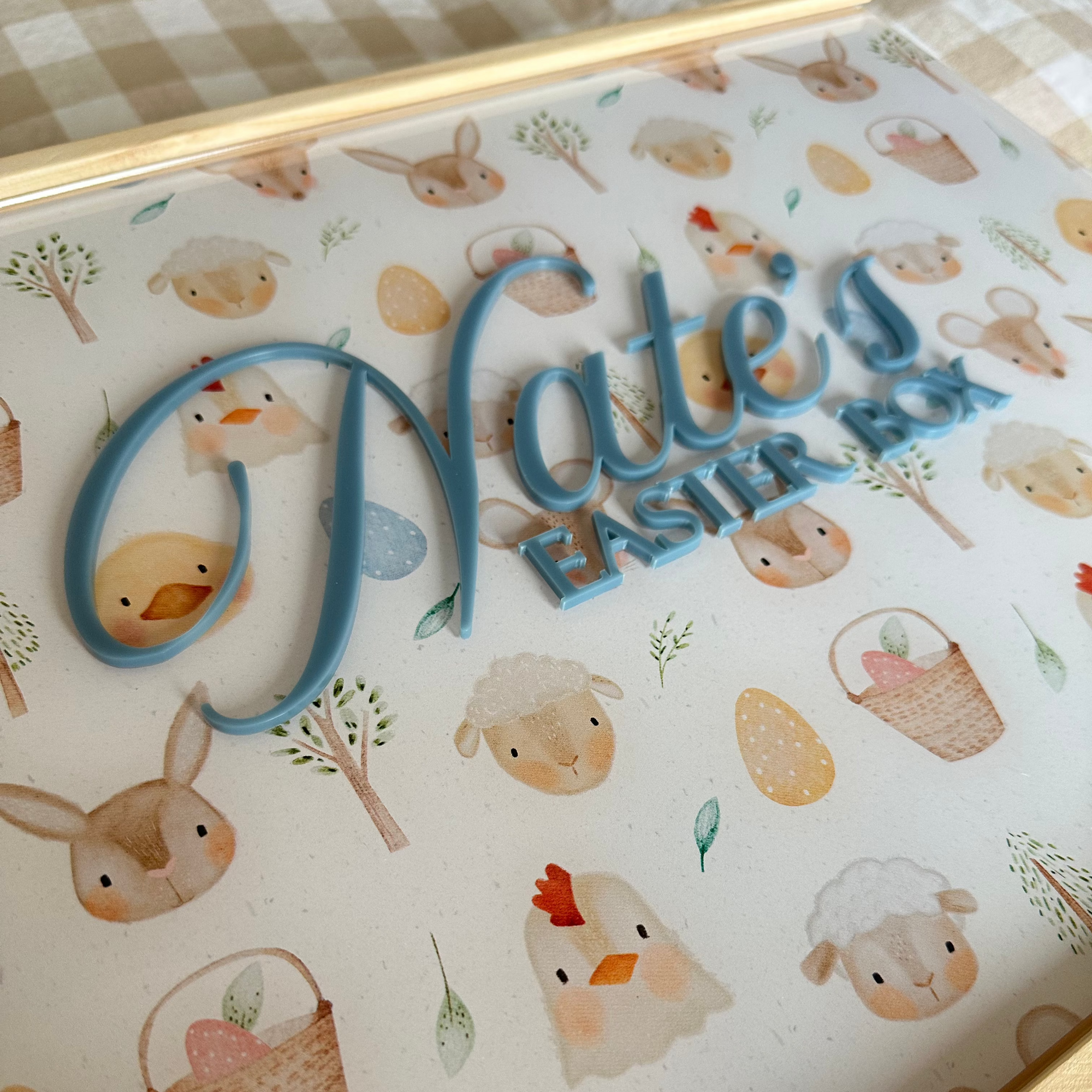 Easter Keepsake Memory Box Printed
