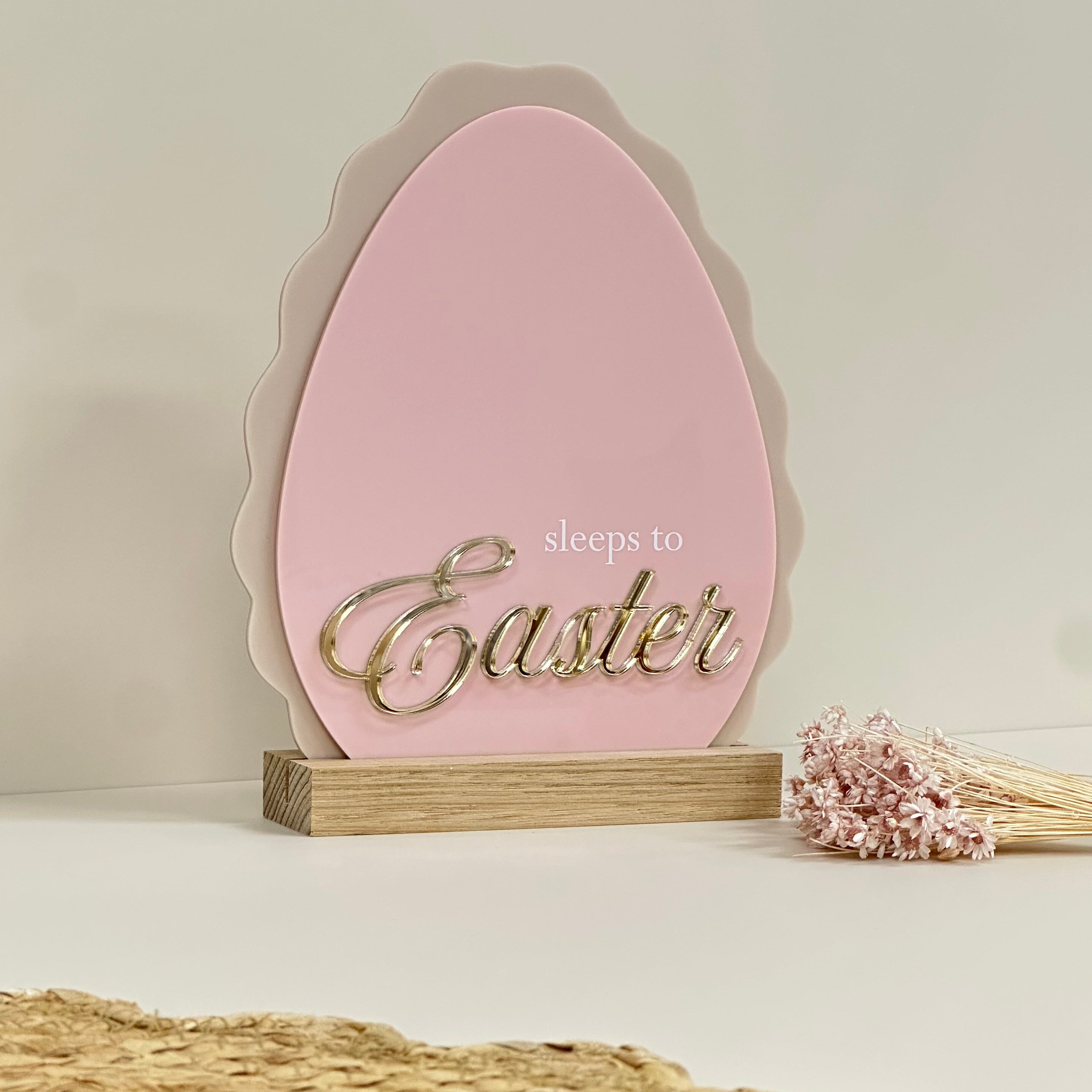 Easter Egg Countdown Plaque