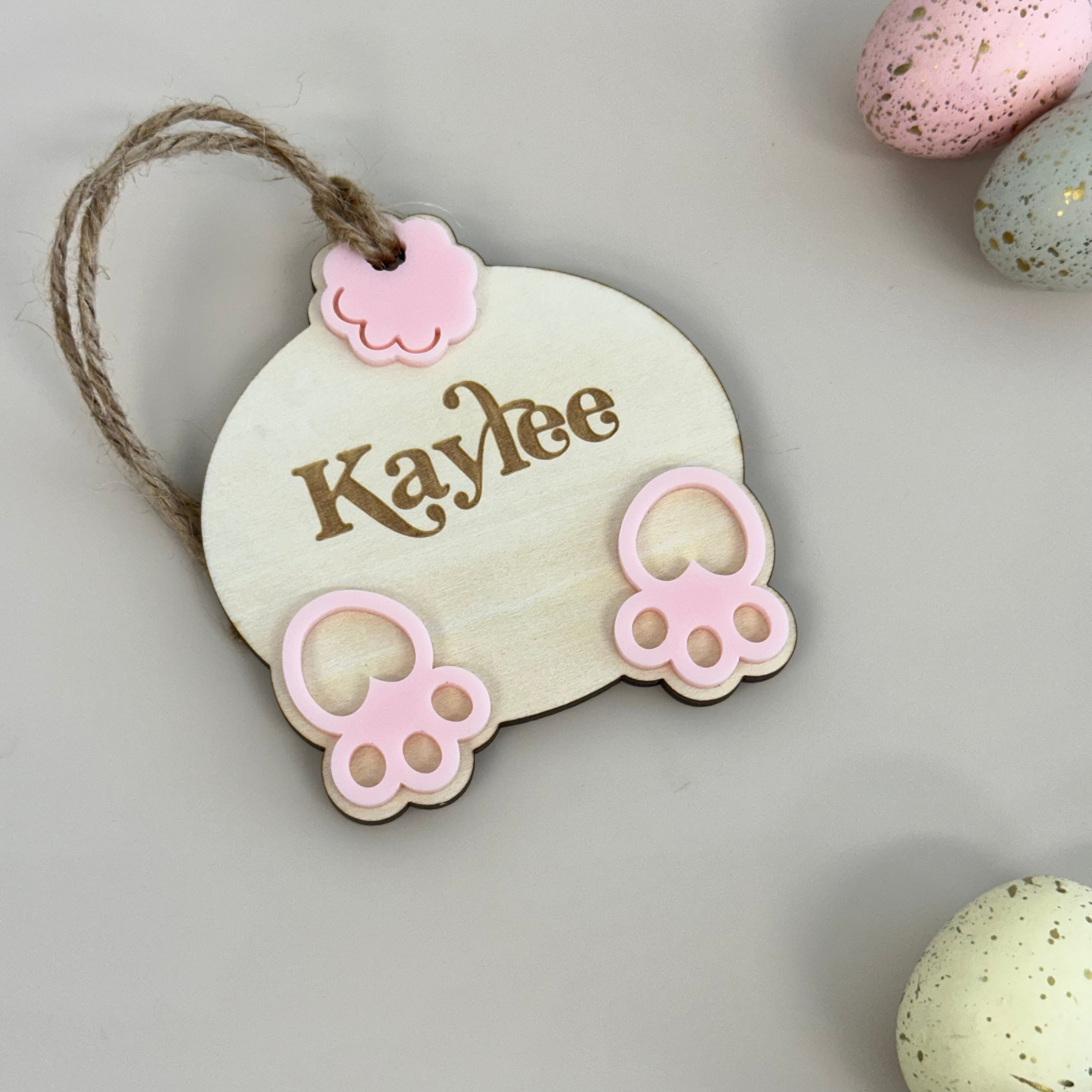 Bunny Bum Easter Tag