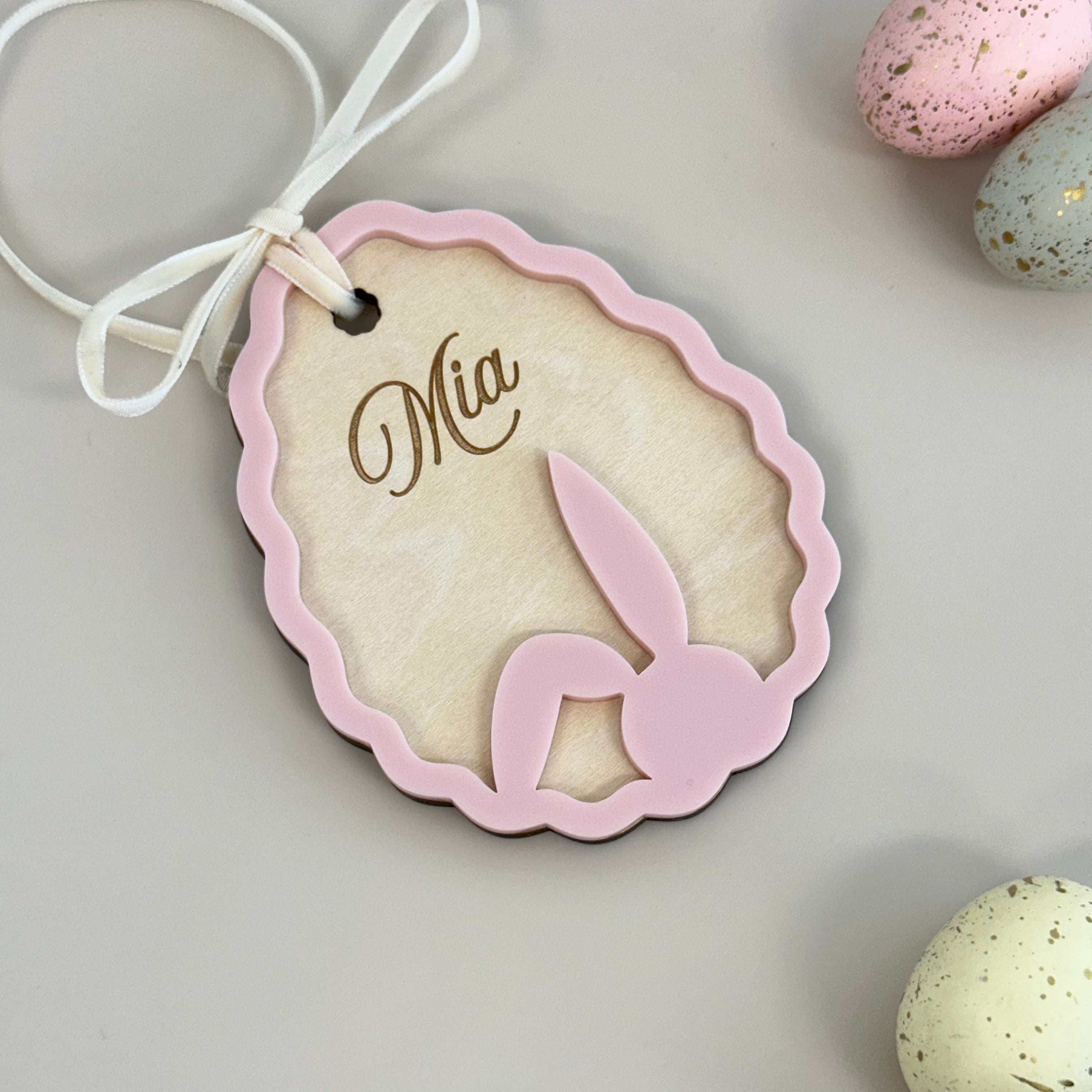 Floppy Ear Easter Egg Tag