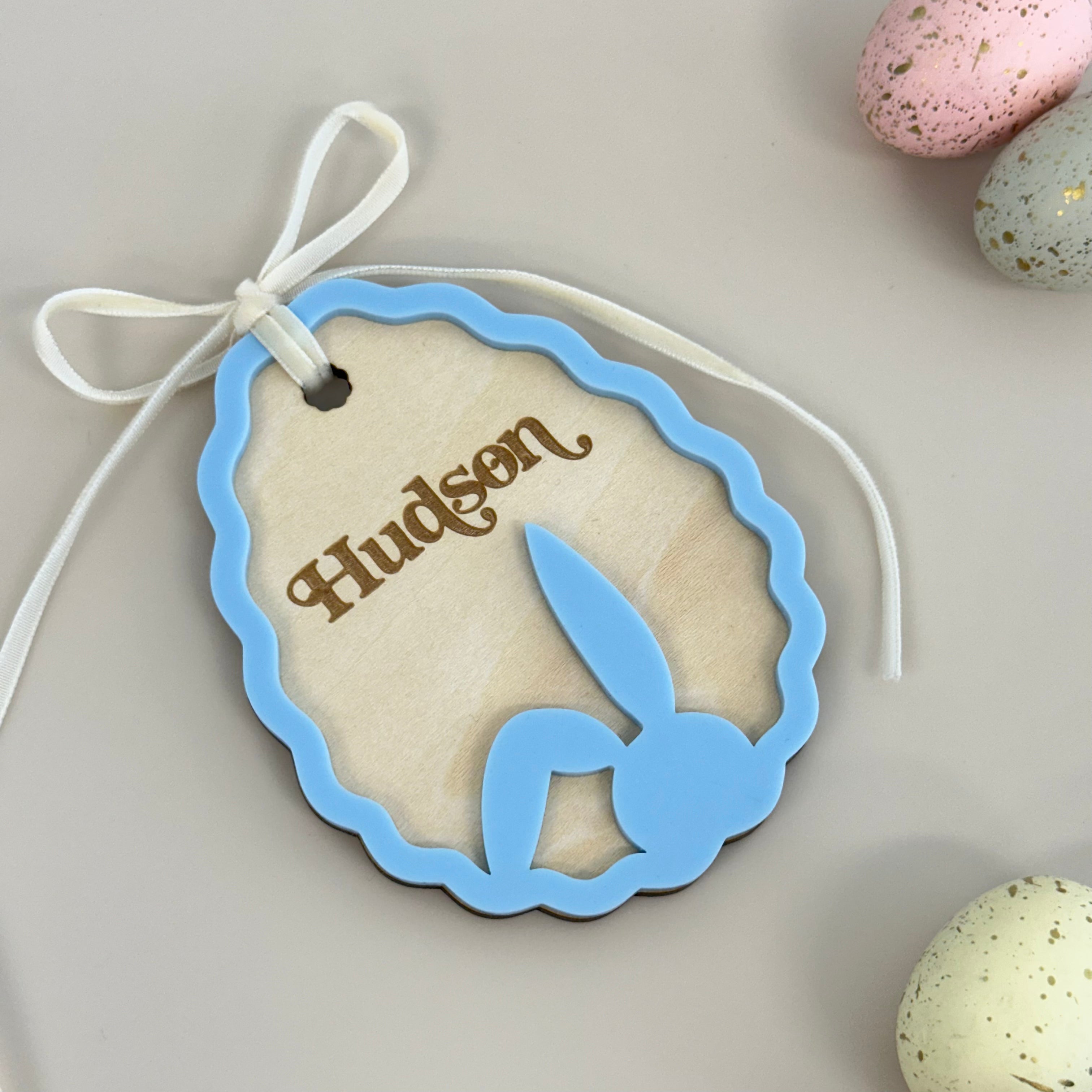 Floppy Ear Easter Egg Tag