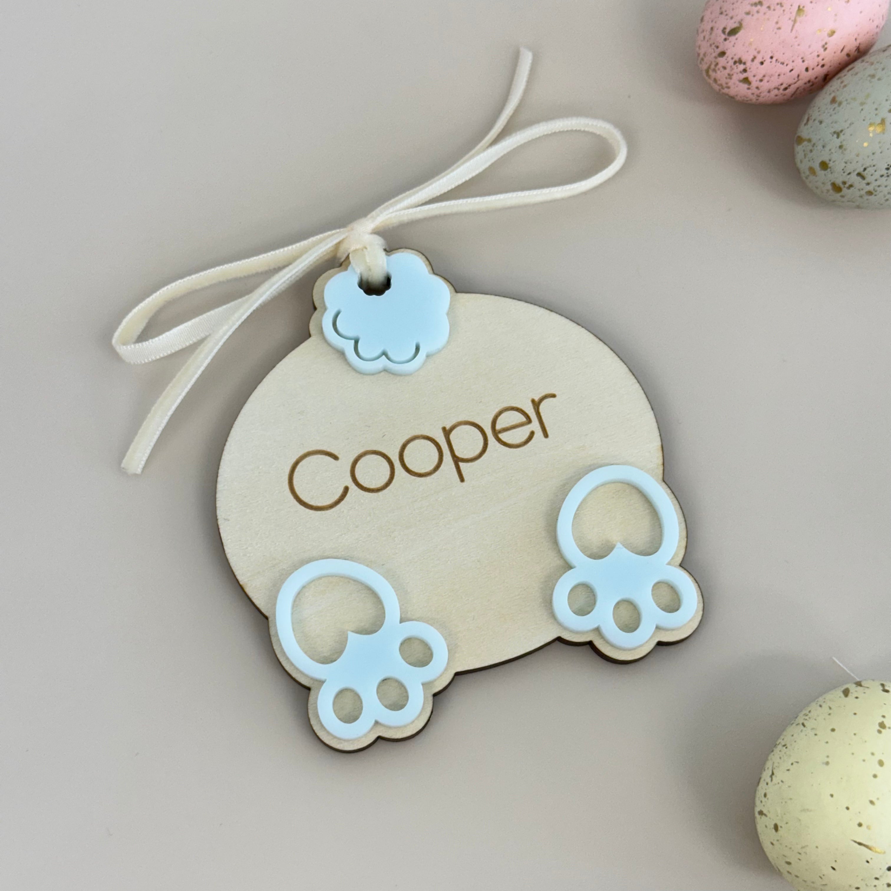 Bunny Bum Easter Tag