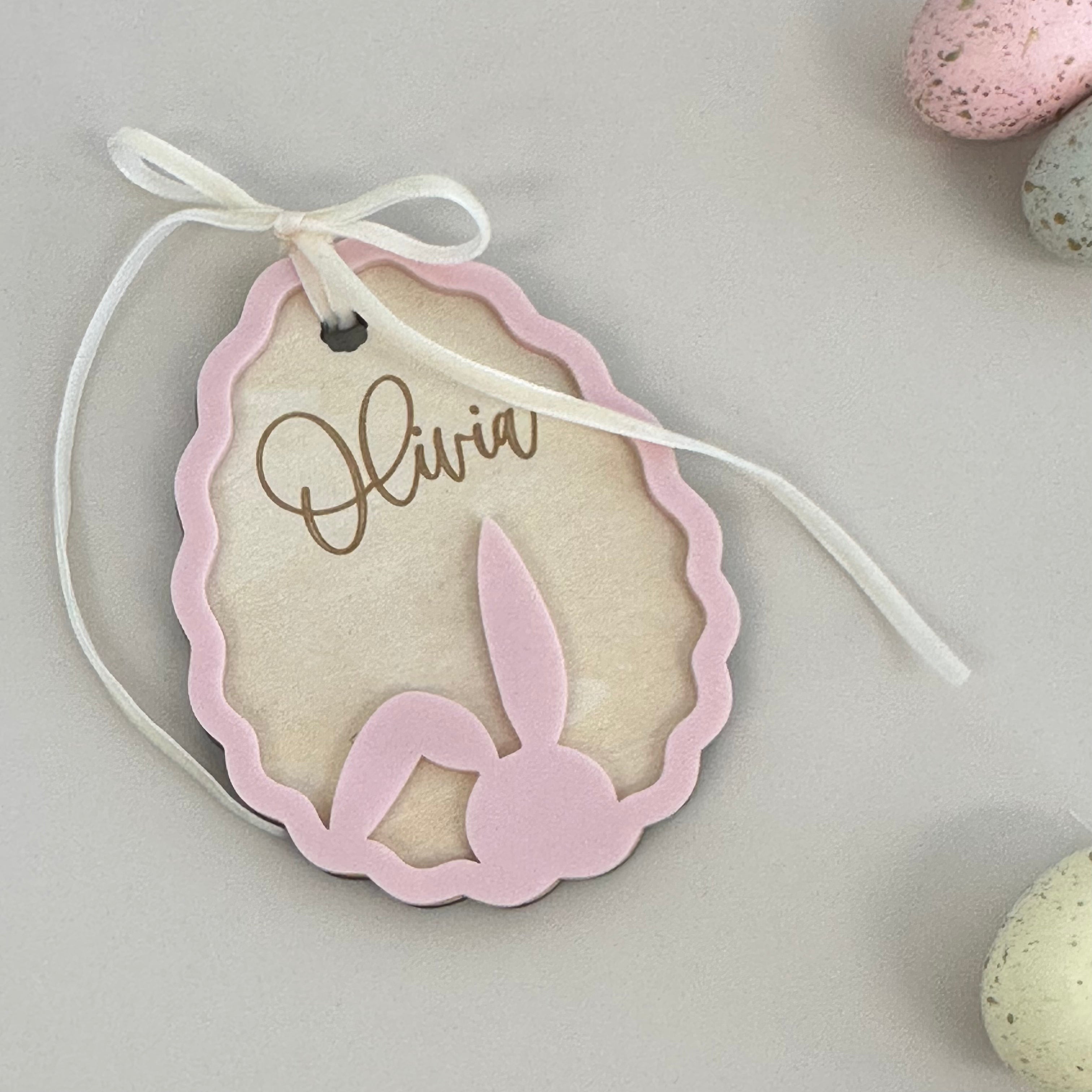 Floppy Ear Easter Egg Tag