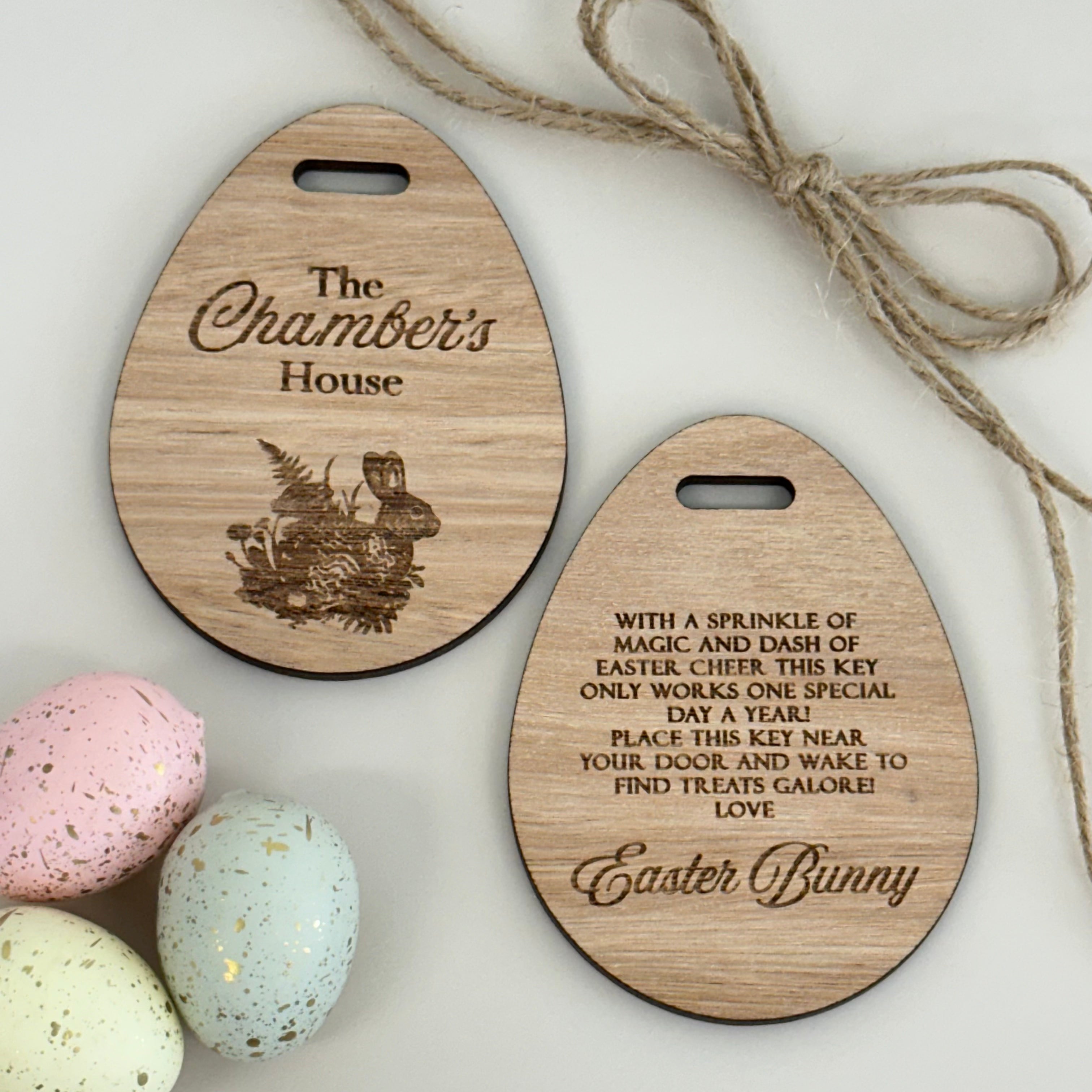 Easter Bunny Magic Key - Gold