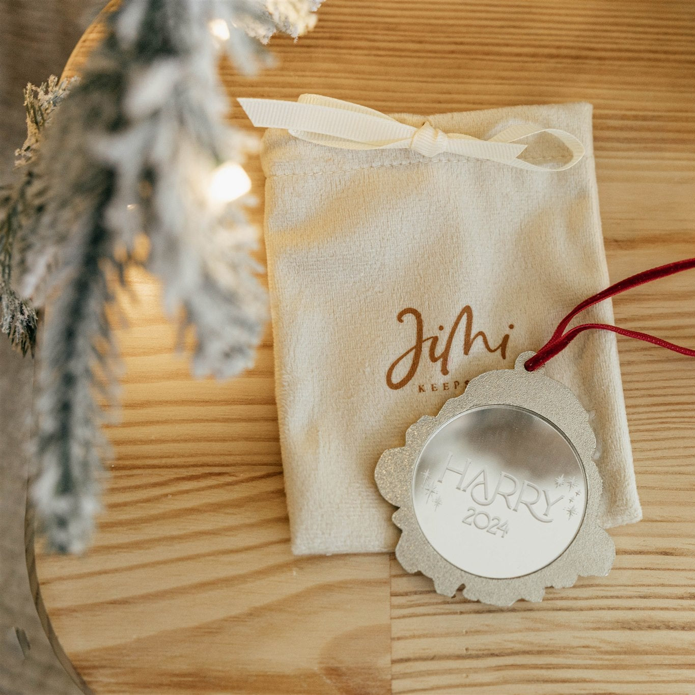 Magic Santa Personalised Ornament