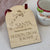 "Santa Please Stop Here" Hanging Plaque
