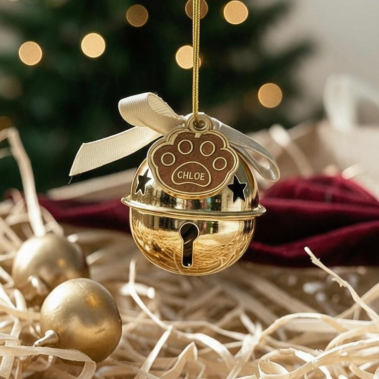 Furry Friend Bell Ornament