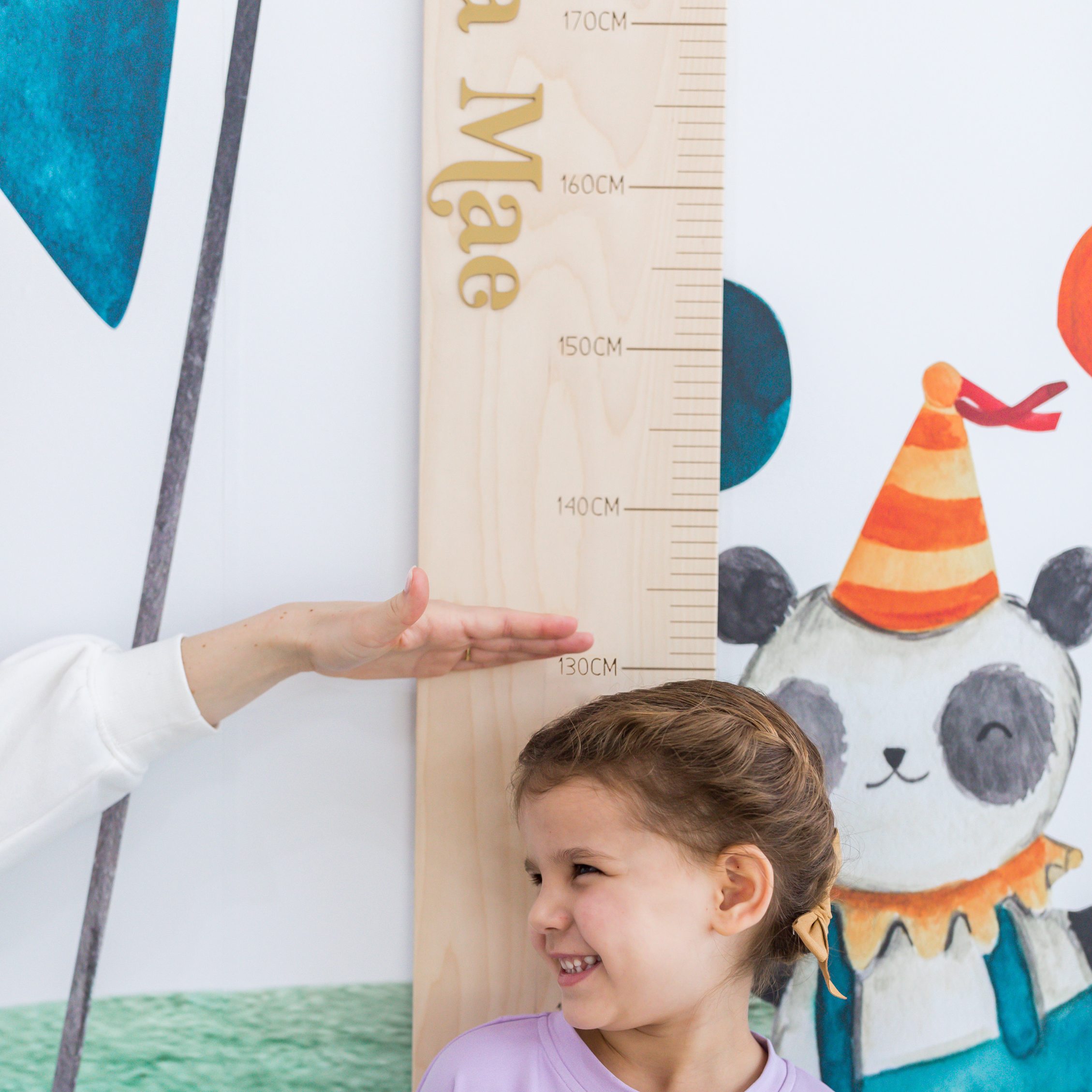 Watch Me Grow Height Chart Ruler - Individual Name or Family name