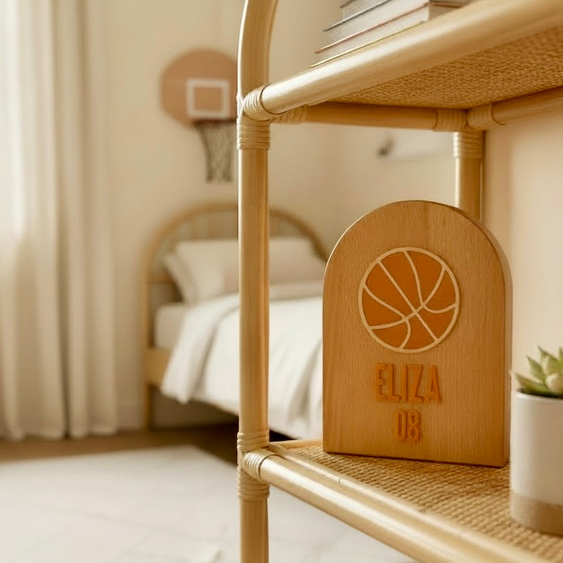 Acrylic Basketball Personalised Arch Moneybox