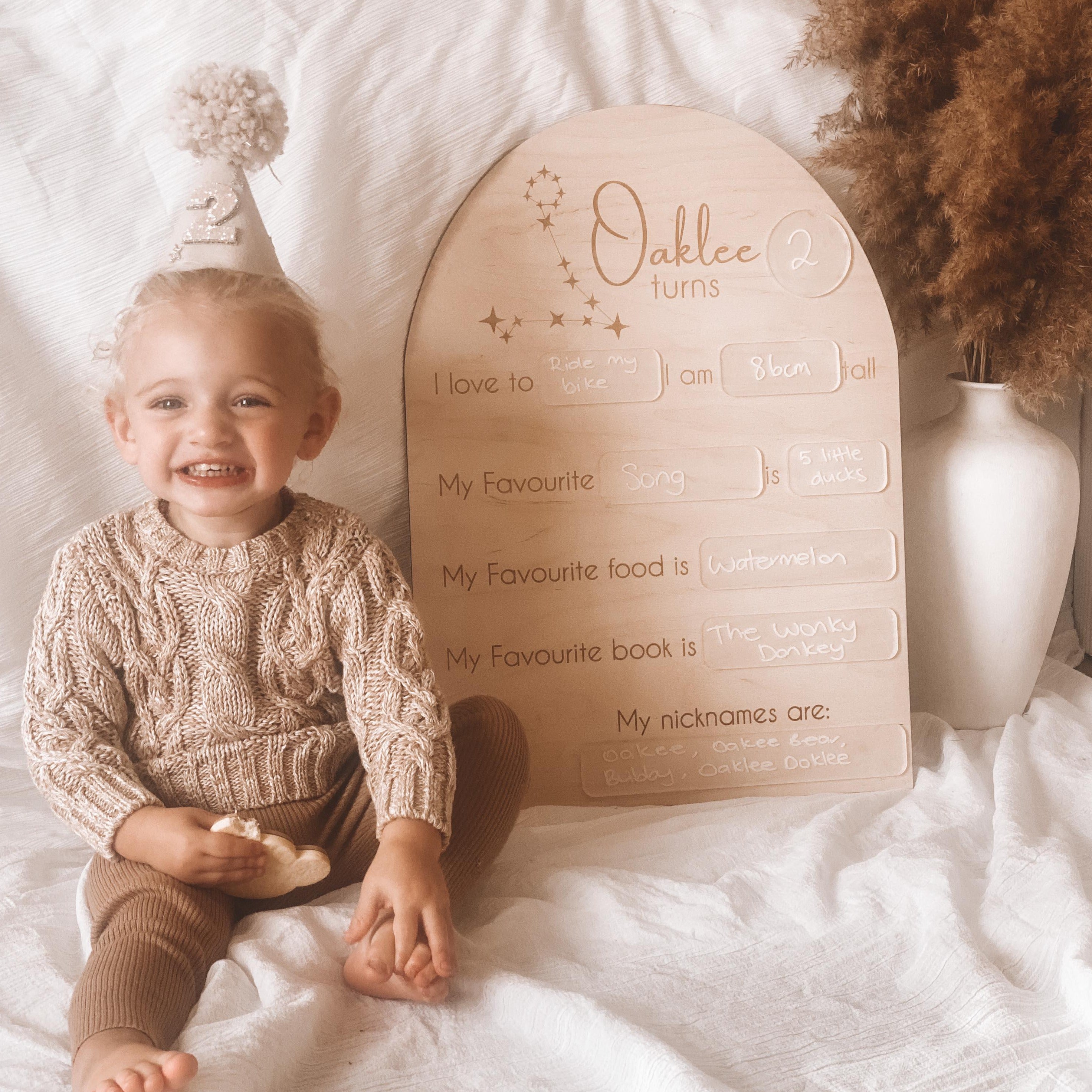 Personalised Birthday Board