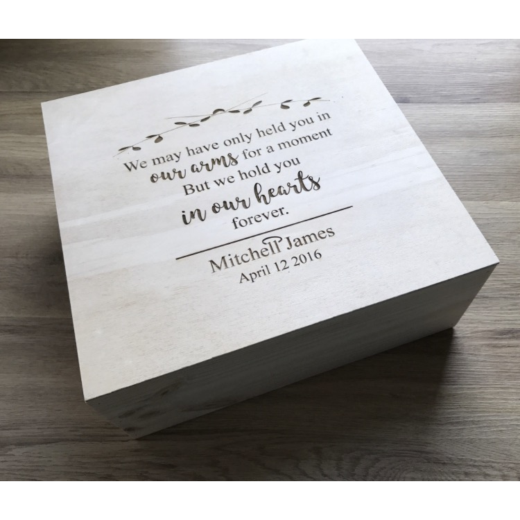 Stillborn Hinge Lid Memory Box