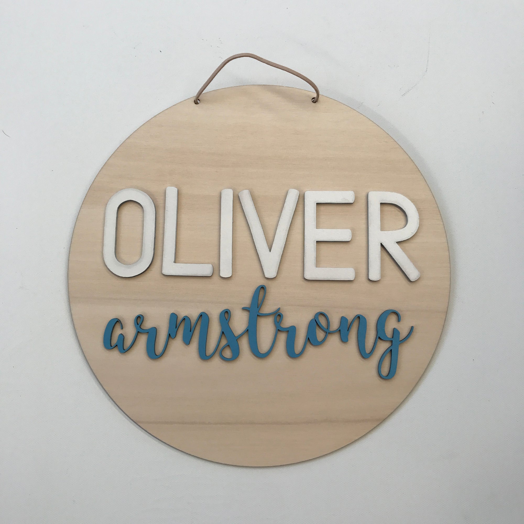 Double Layer Personalised Name Plaque