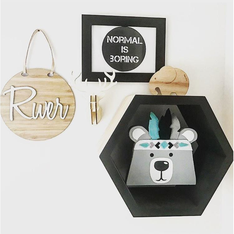 Double Layer Personalised Name Plaque