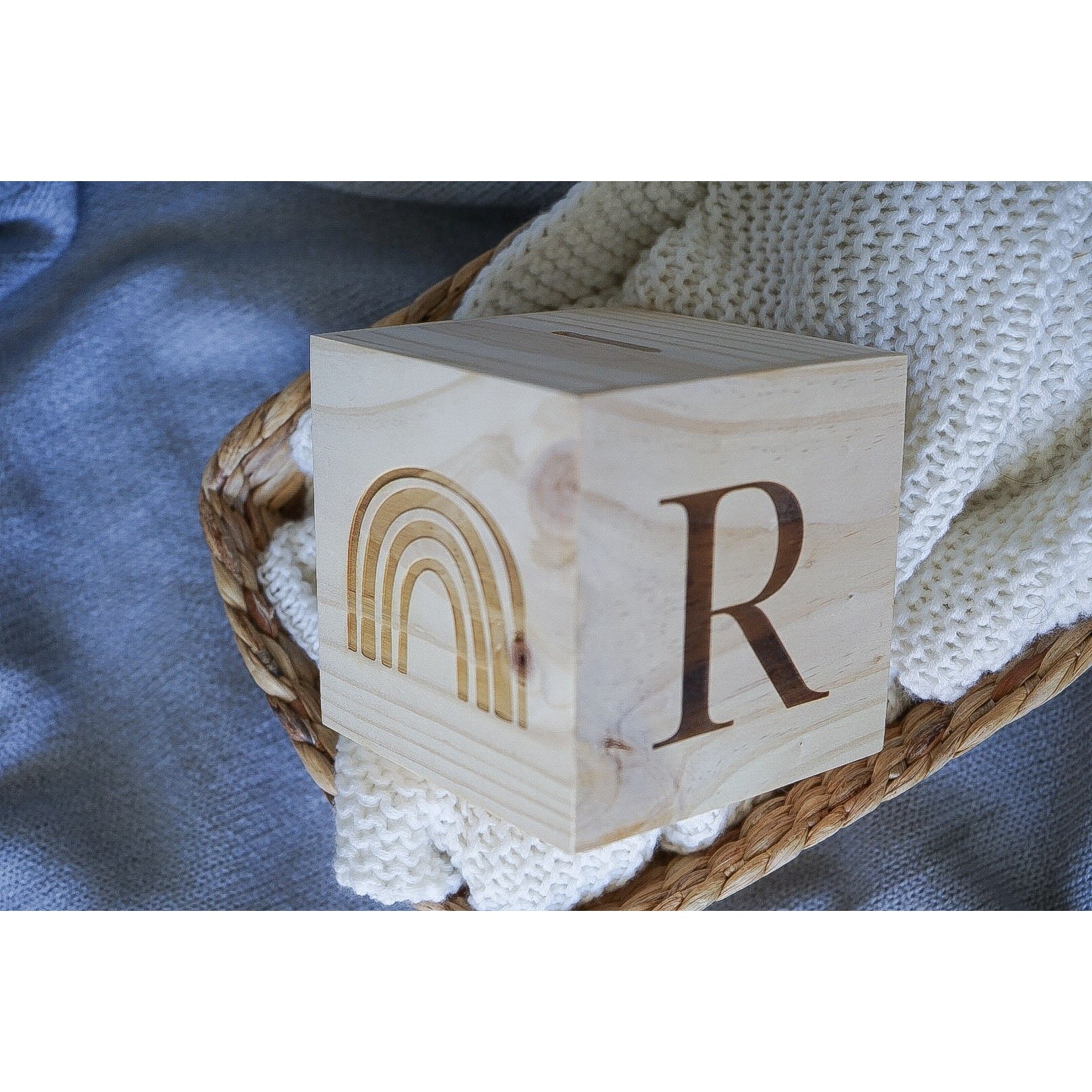 Personalised Cube Moneybox