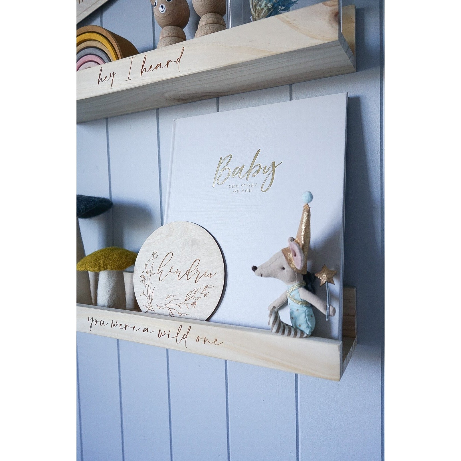 Circle Personalised Name Plaques