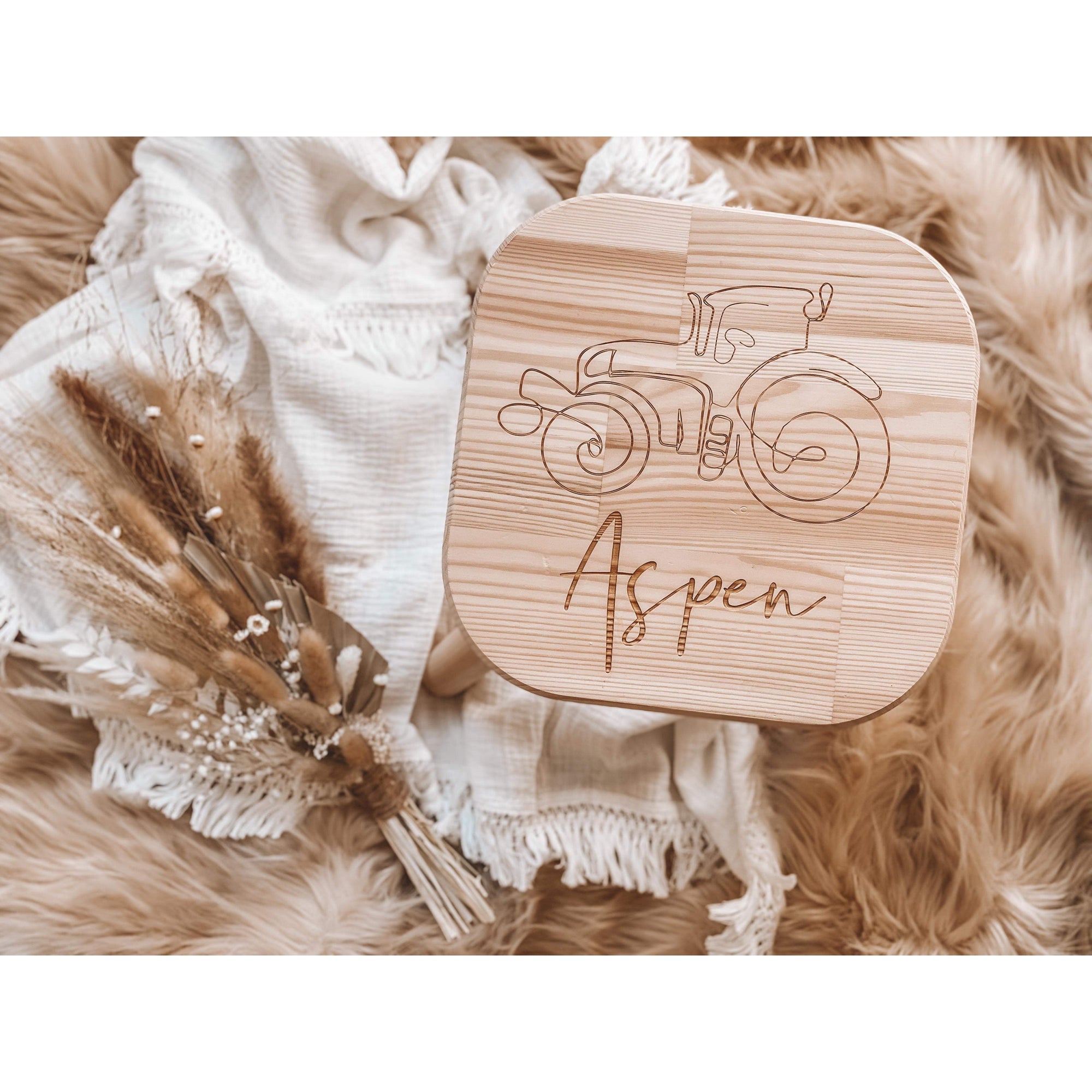 Kids Wooden Stool