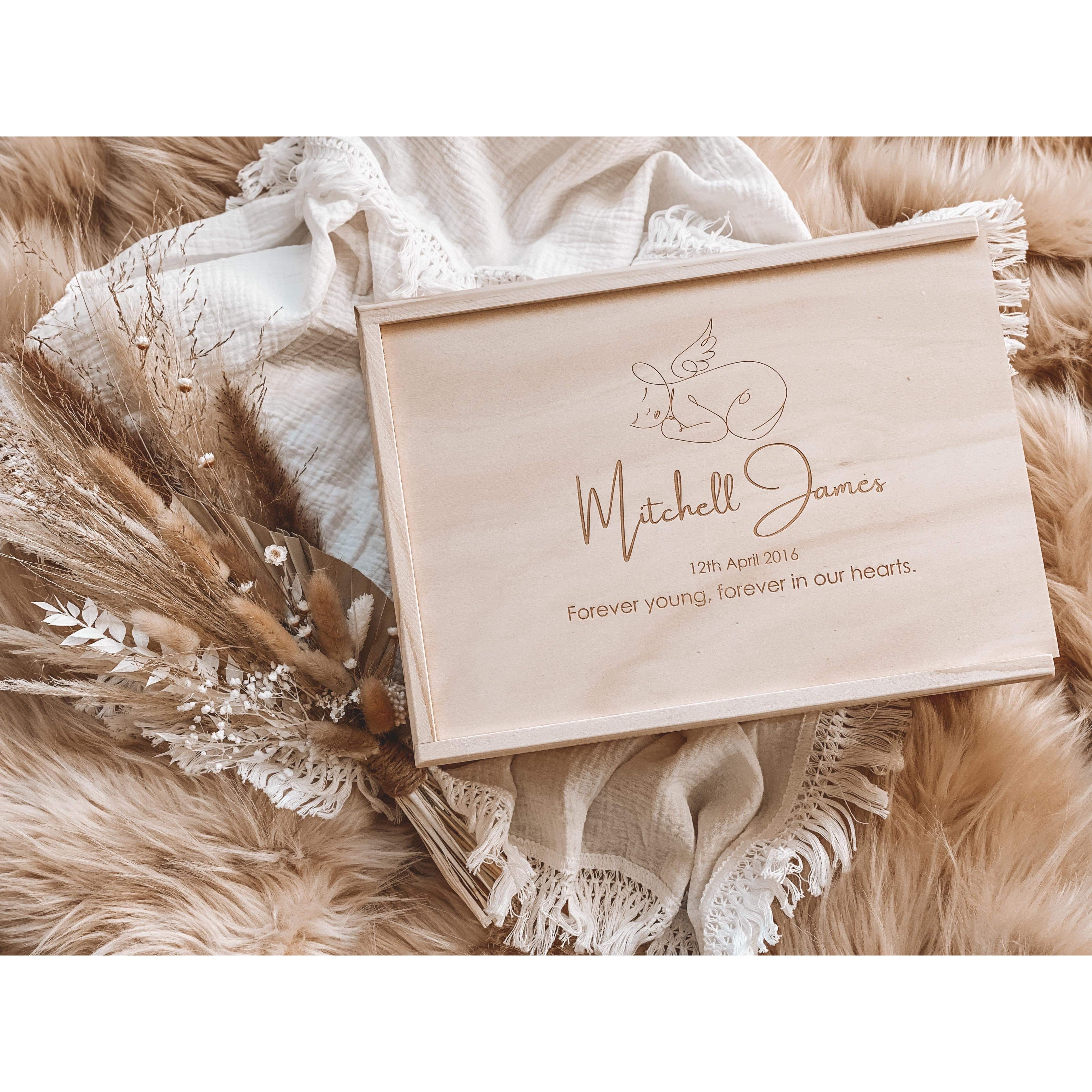 Stillborn Hinge Lid Memory Box