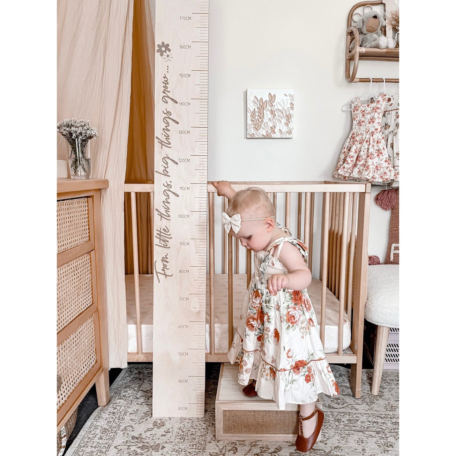 Watch Me Grow Height Chart Ruler - Quote