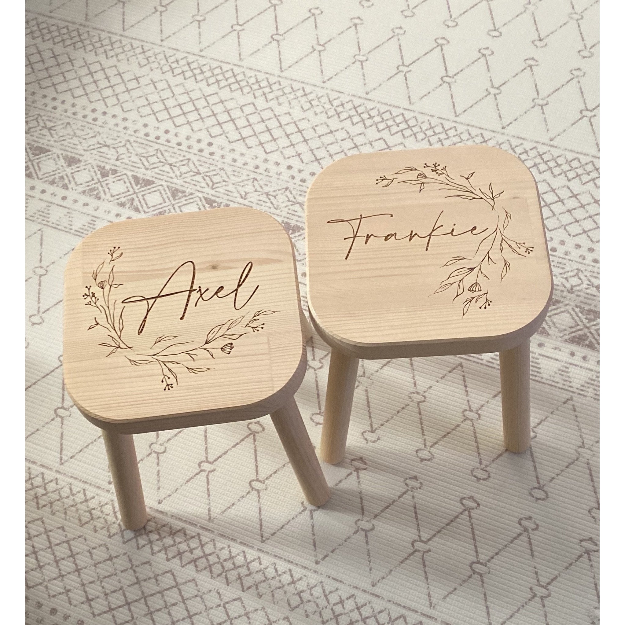Kids Wooden Stool