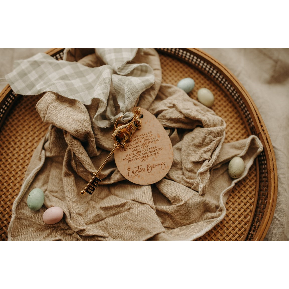 Easter Bunny Magic Key - Gold