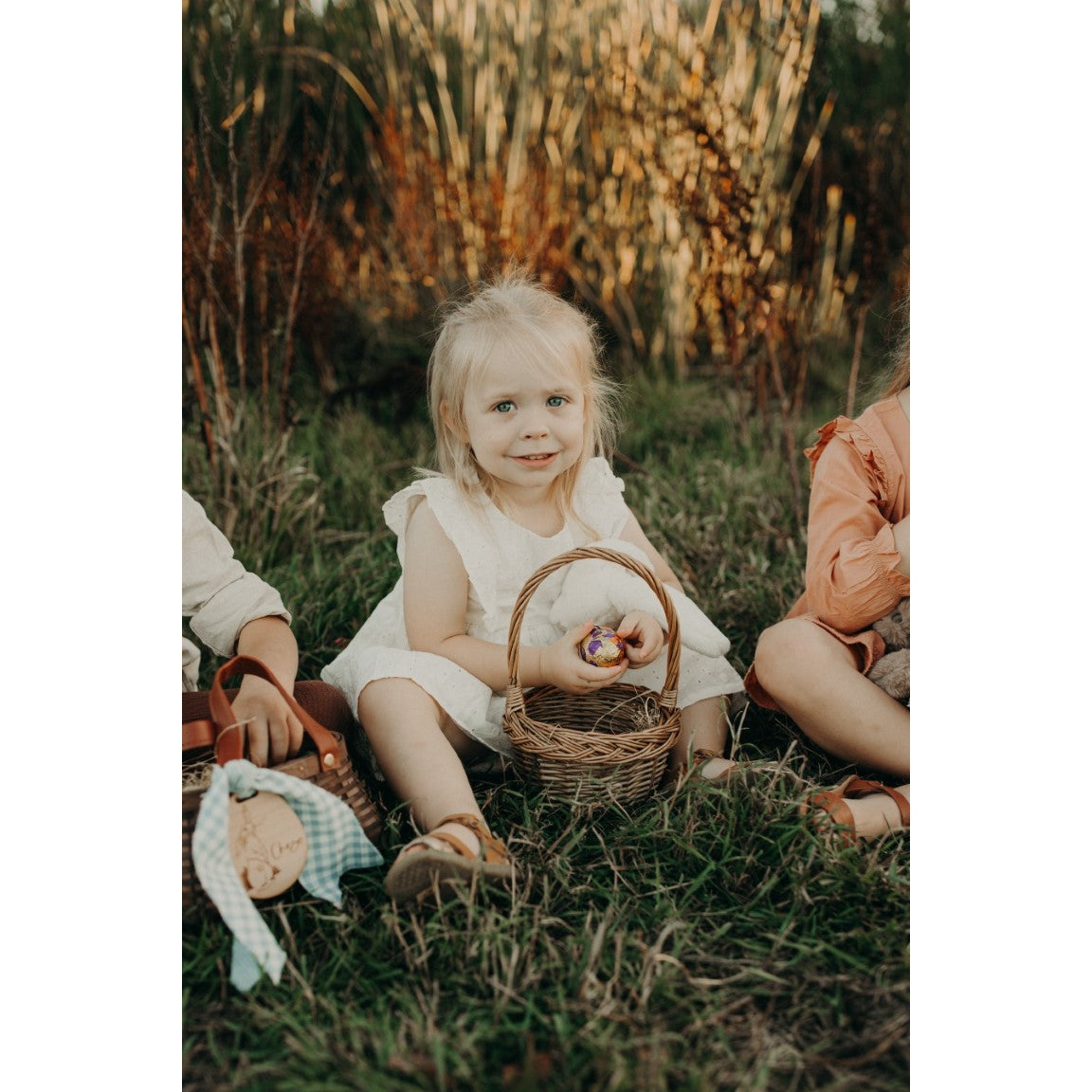 Small Easter Cane Basket ONLY