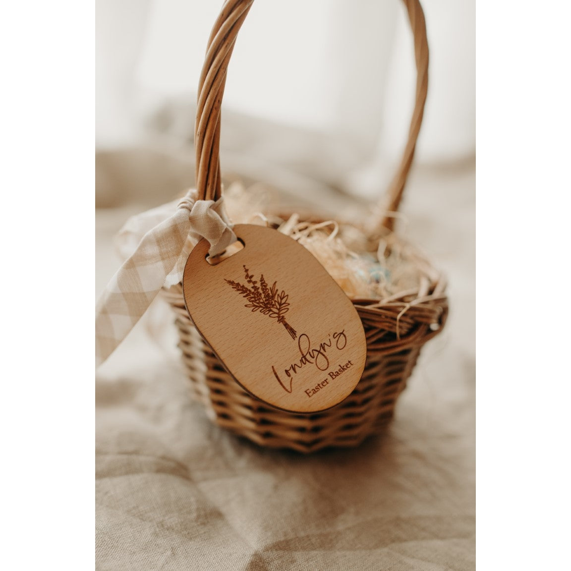 Small Easter Cane Basket ONLY