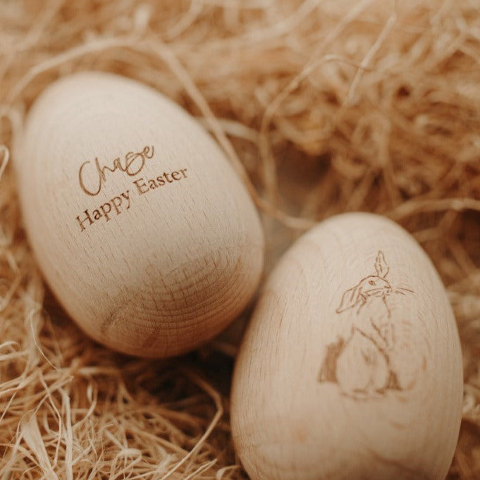 Wooden Egg Shakers